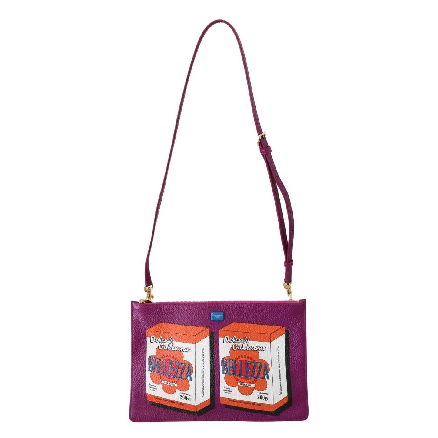 Purple Bellezza Shoulder Sling Purse CLEO Leather Bag - coffeewithmee2