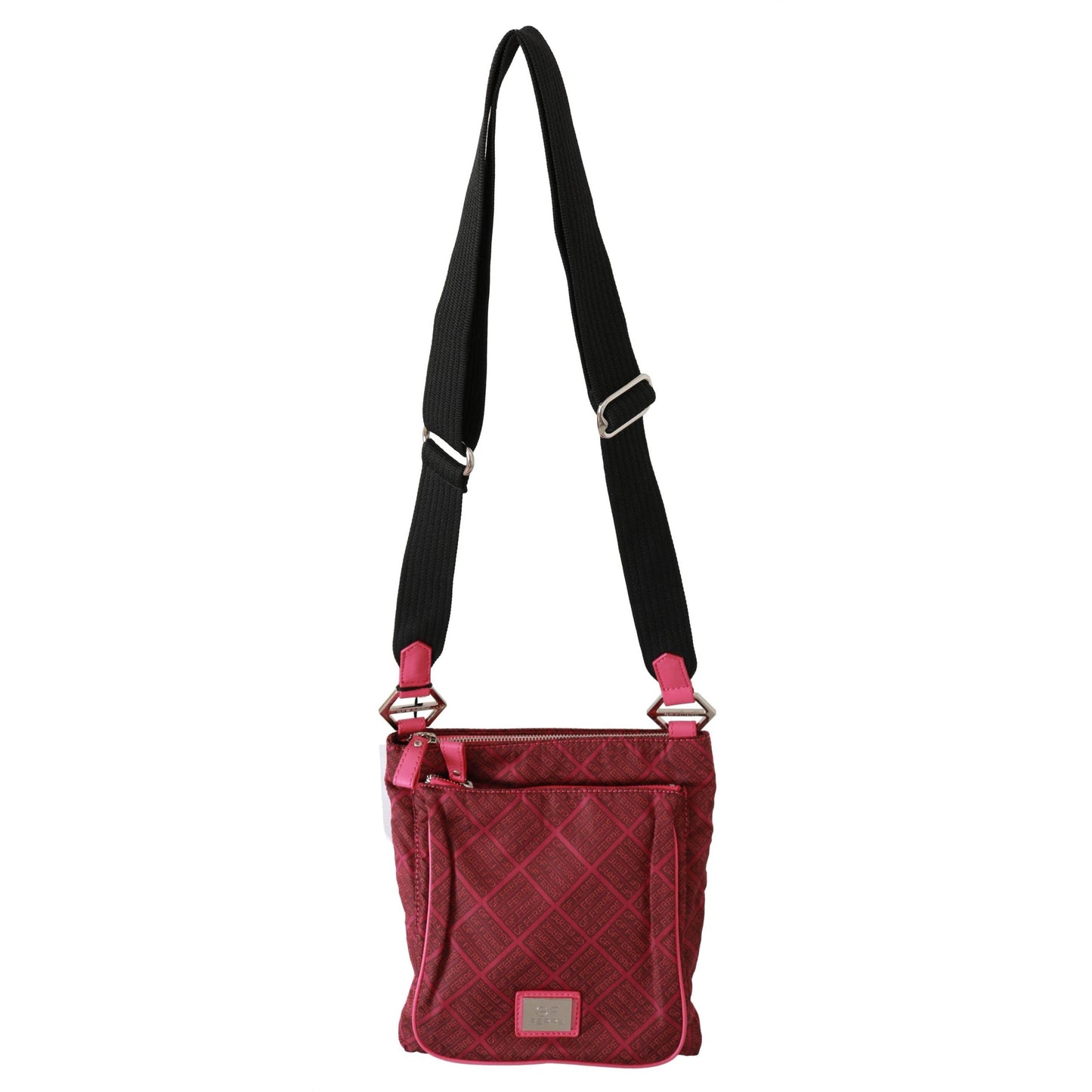 Pink Printed Crossbody Shoulder Purse Women Borse Fabric bag - coffeewithmee2