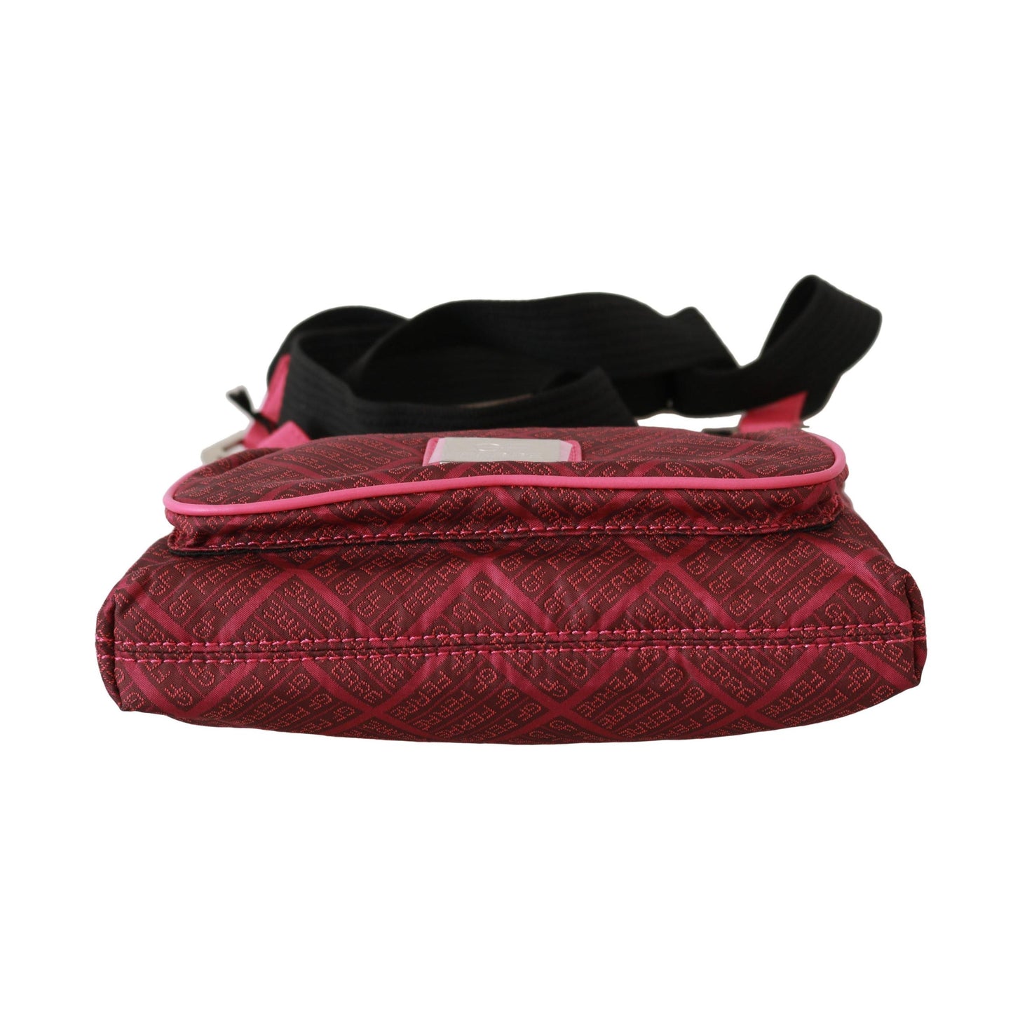 Pink Printed Crossbody Shoulder Purse Women Borse Fabric bag - coffeewithmee2