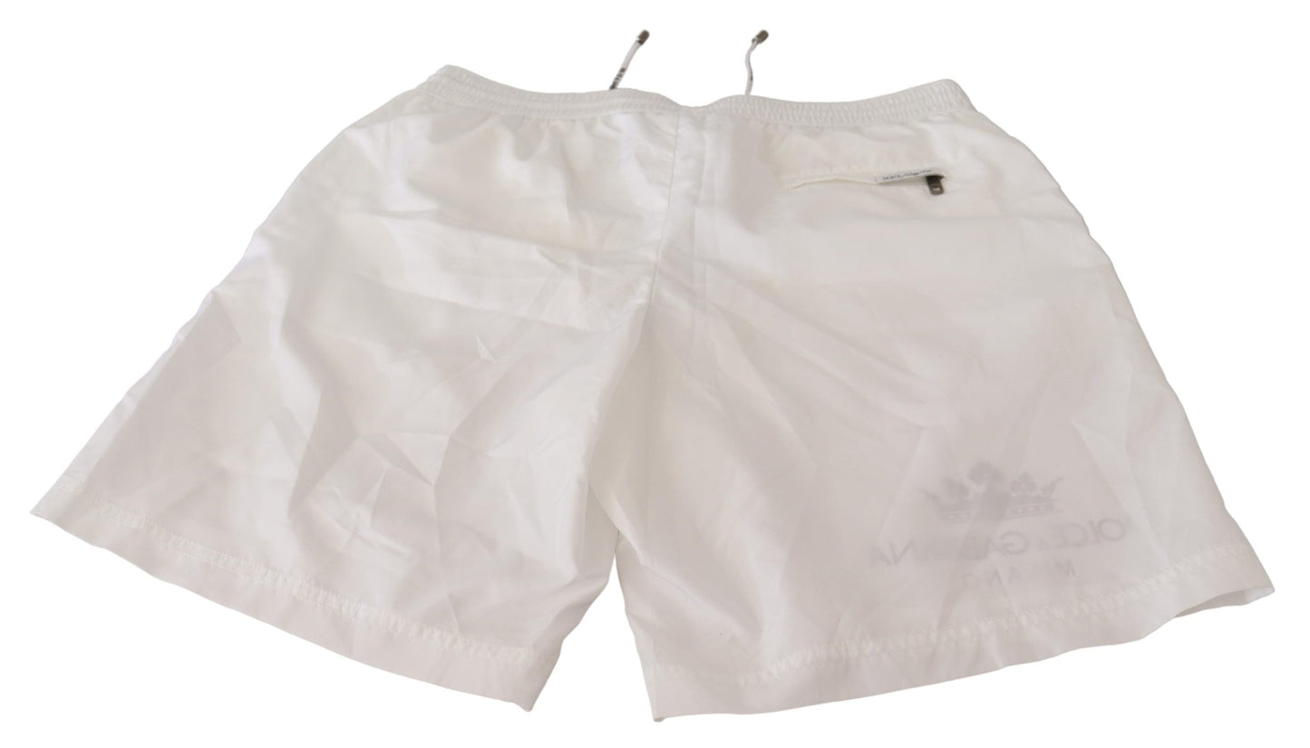 White Crown Mens Beachwear Swimwear Shorts