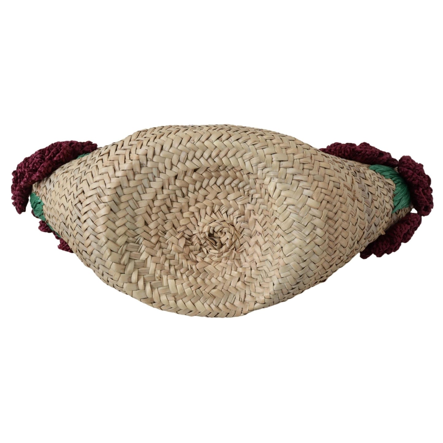 Multicolor Straw Floral Handbag Tote Women Purse - coffeewithmee2