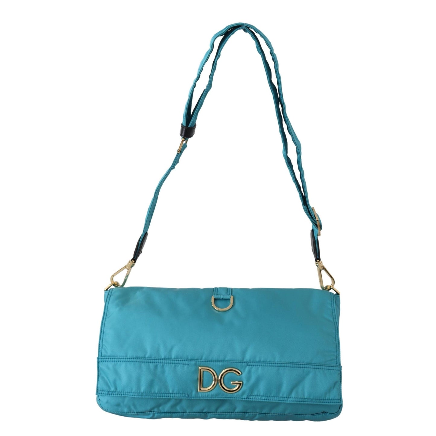 Blue DG Logo Funny Pack Shoulder Nylon Bag - coffeewithmee2