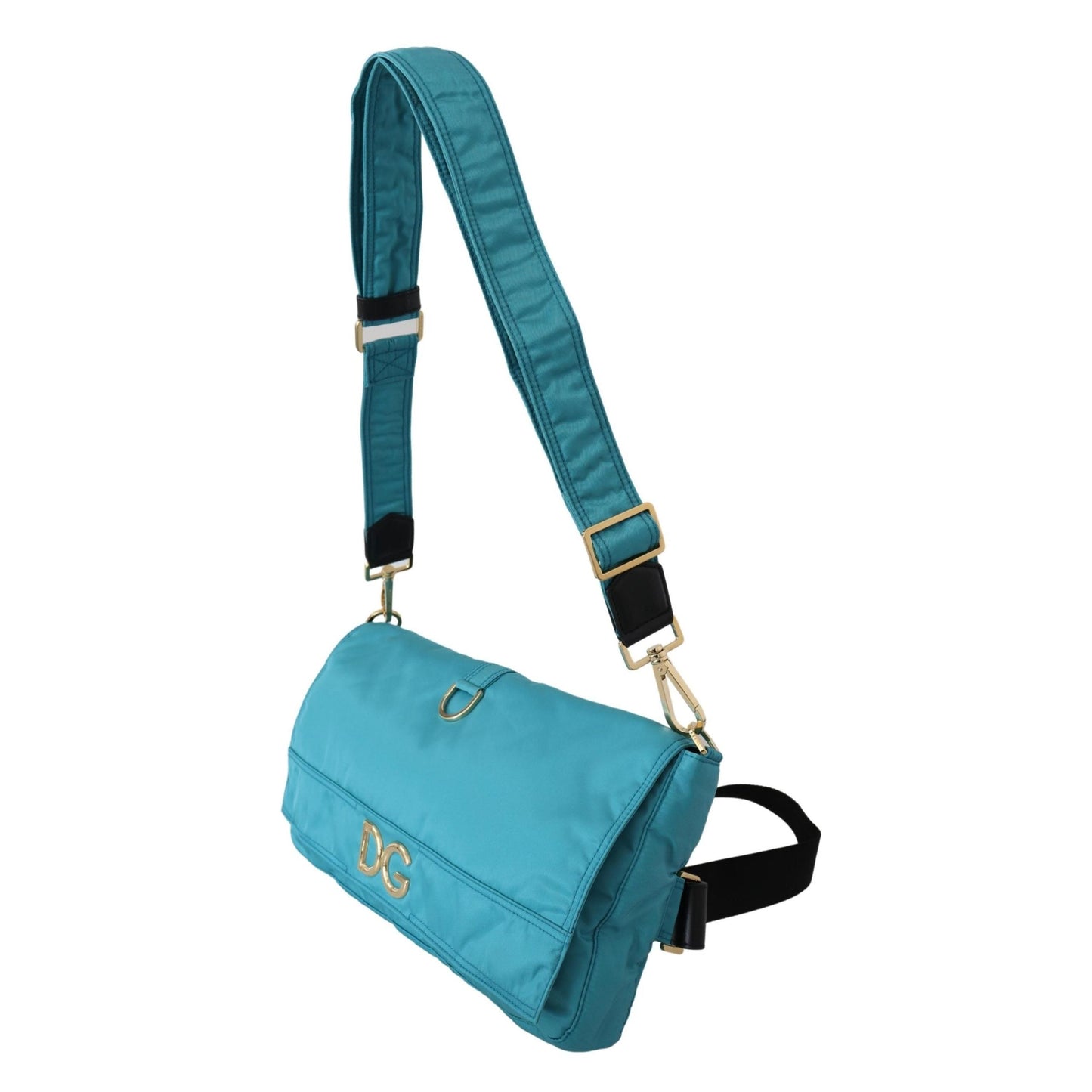Blue DG Logo Funny Pack Shoulder Nylon Bag - coffeewithmee2