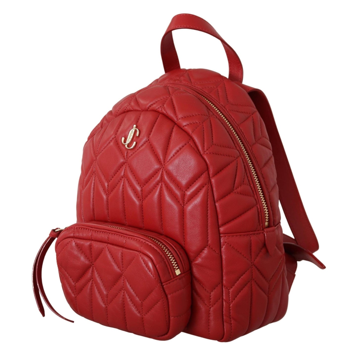 Royal Red Nappa Leather Jc Oqnl Backpack - coffeewithmee2