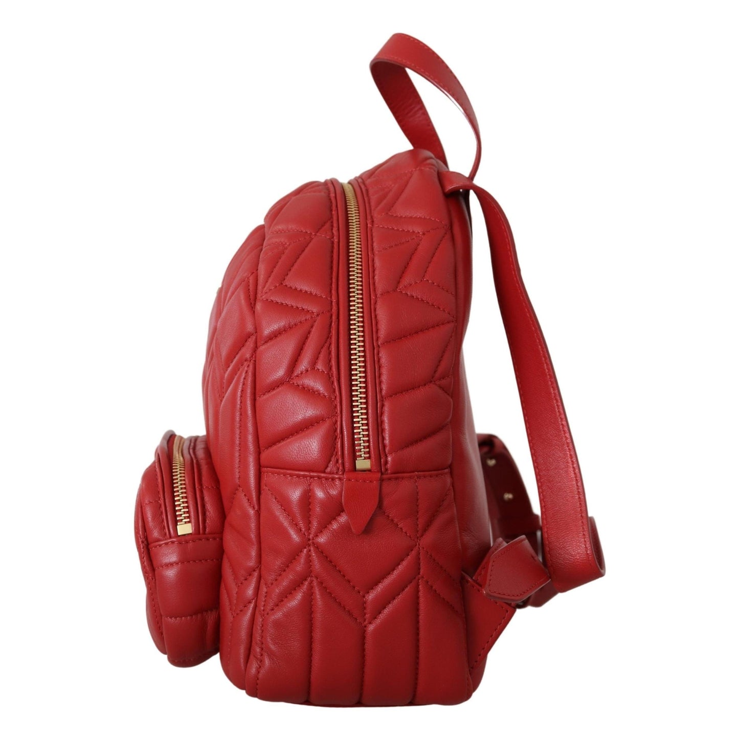 Royal Red Nappa Leather Jc Oqnl Backpack - coffeewithmee2