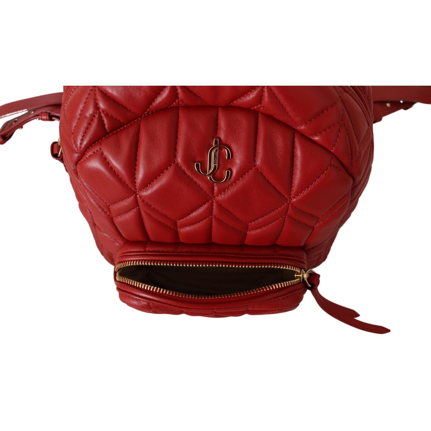 Royal Red Nappa Leather Jc Oqnl Backpack - coffeewithmee2