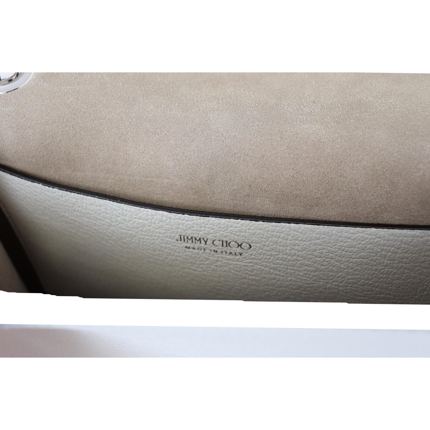 White Soft Grainy Leather Varenne Kdy Shoulder Bag - coffeewithmee2