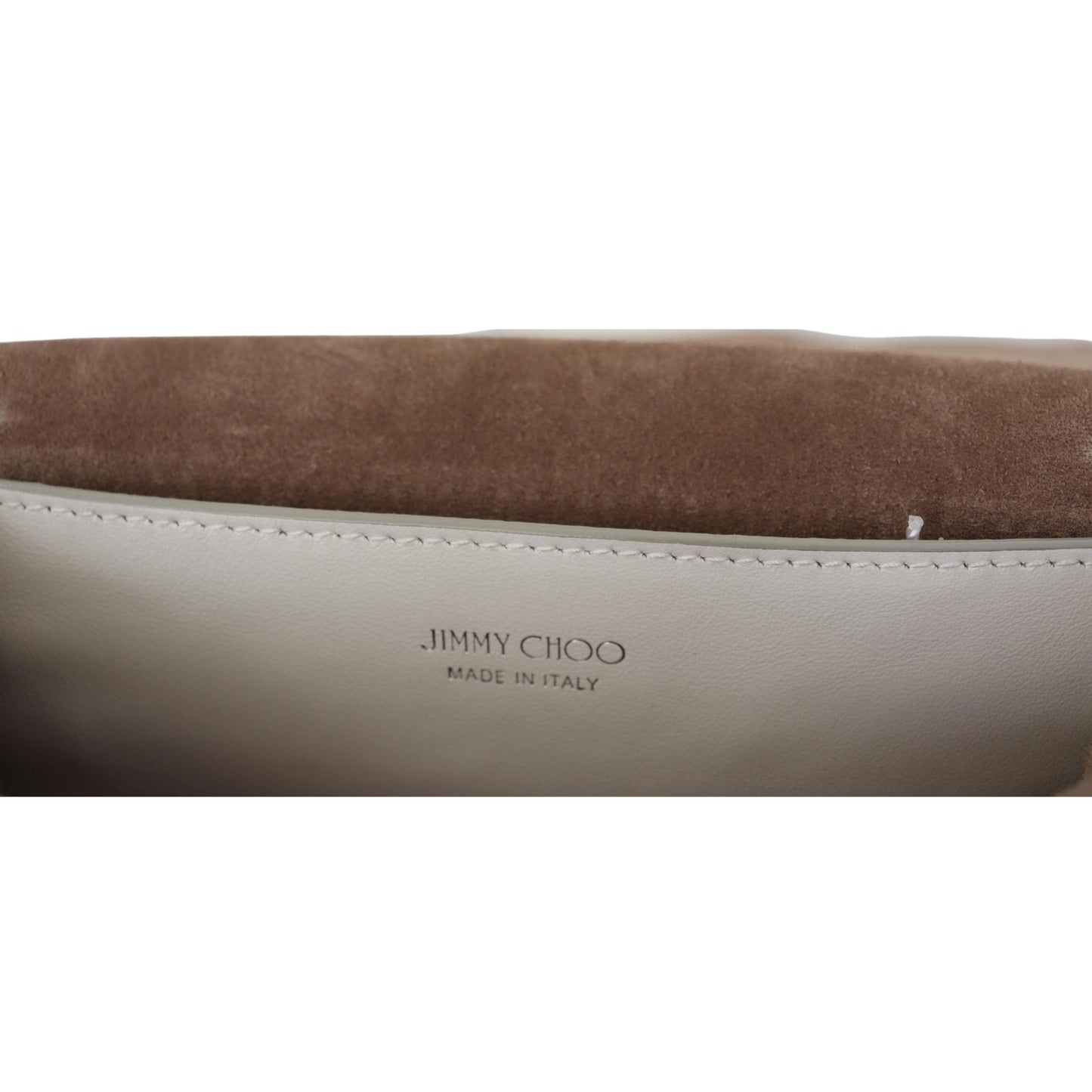 White Goat & Calf Leather Madeline Gtg Shoulder Bag - coffeewithmee2