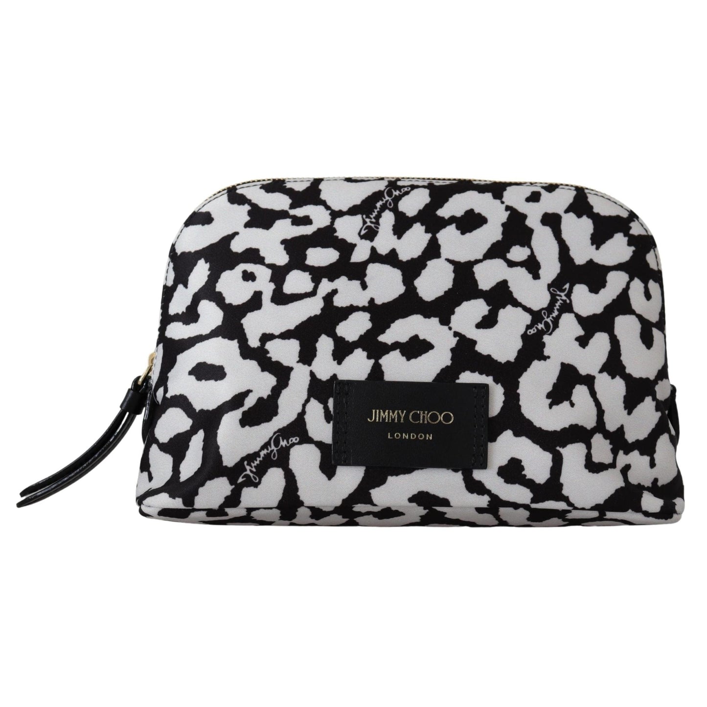 White & Black Nylon Mabrie Onyp Clutch Pouch Bag - coffeewithmee2