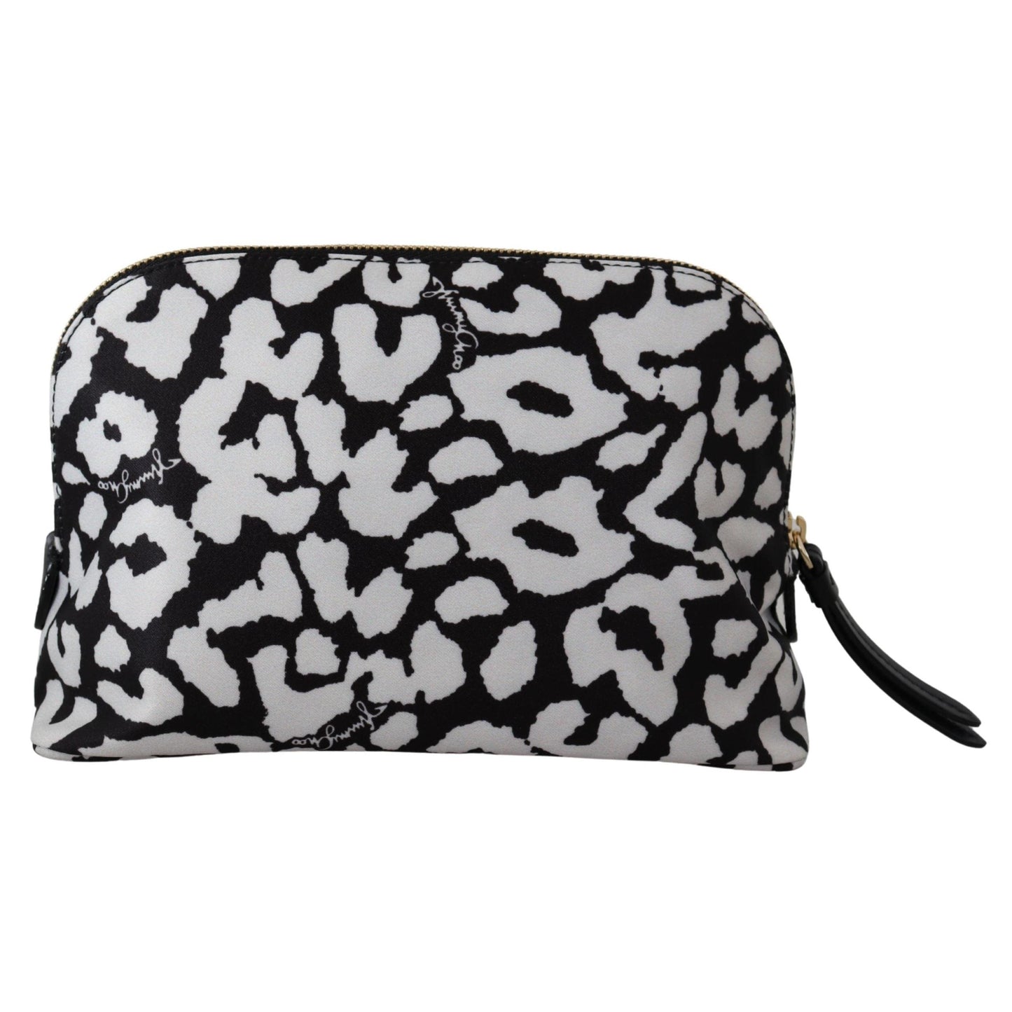 White & Black Nylon Mabrie Onyp Clutch Pouch Bag - coffeewithmee2