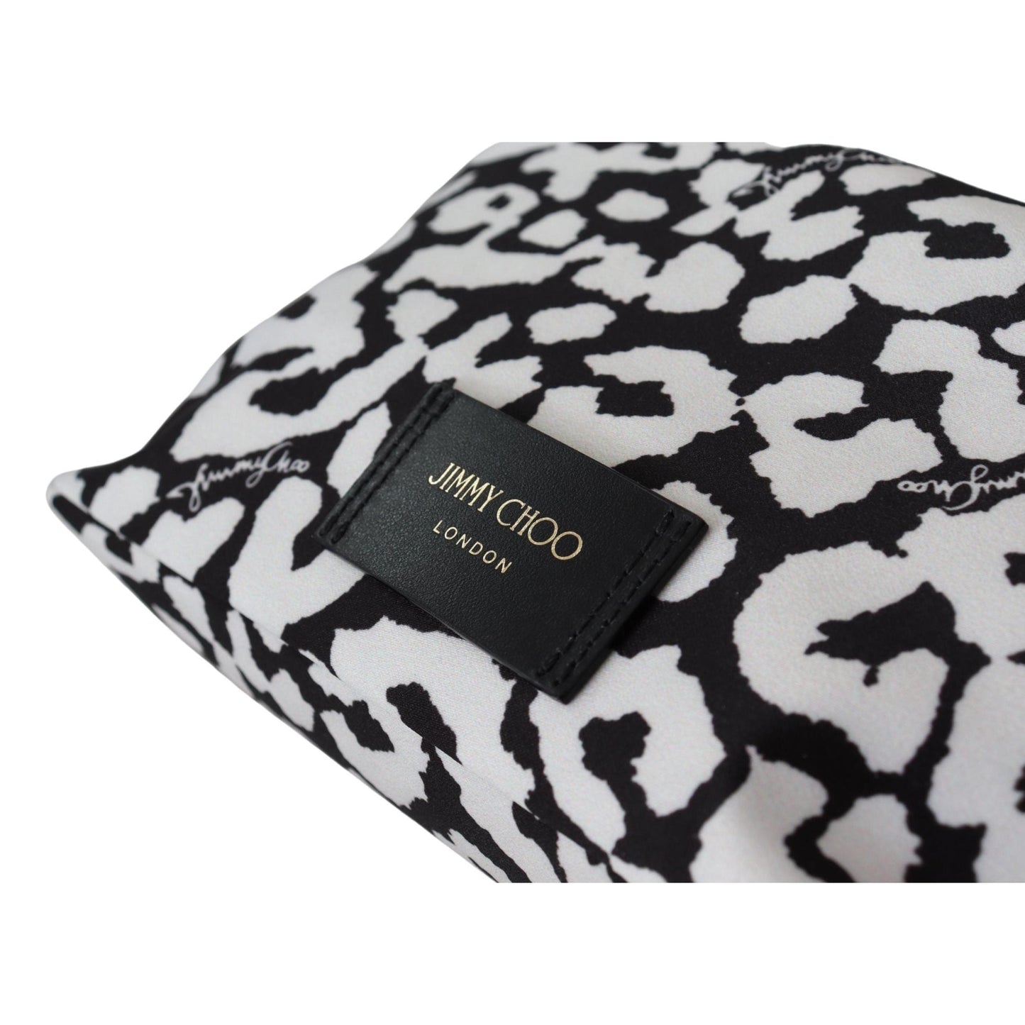 White & Black Nylon Mabrie Onyp Clutch Pouch Bag - coffeewithmee2