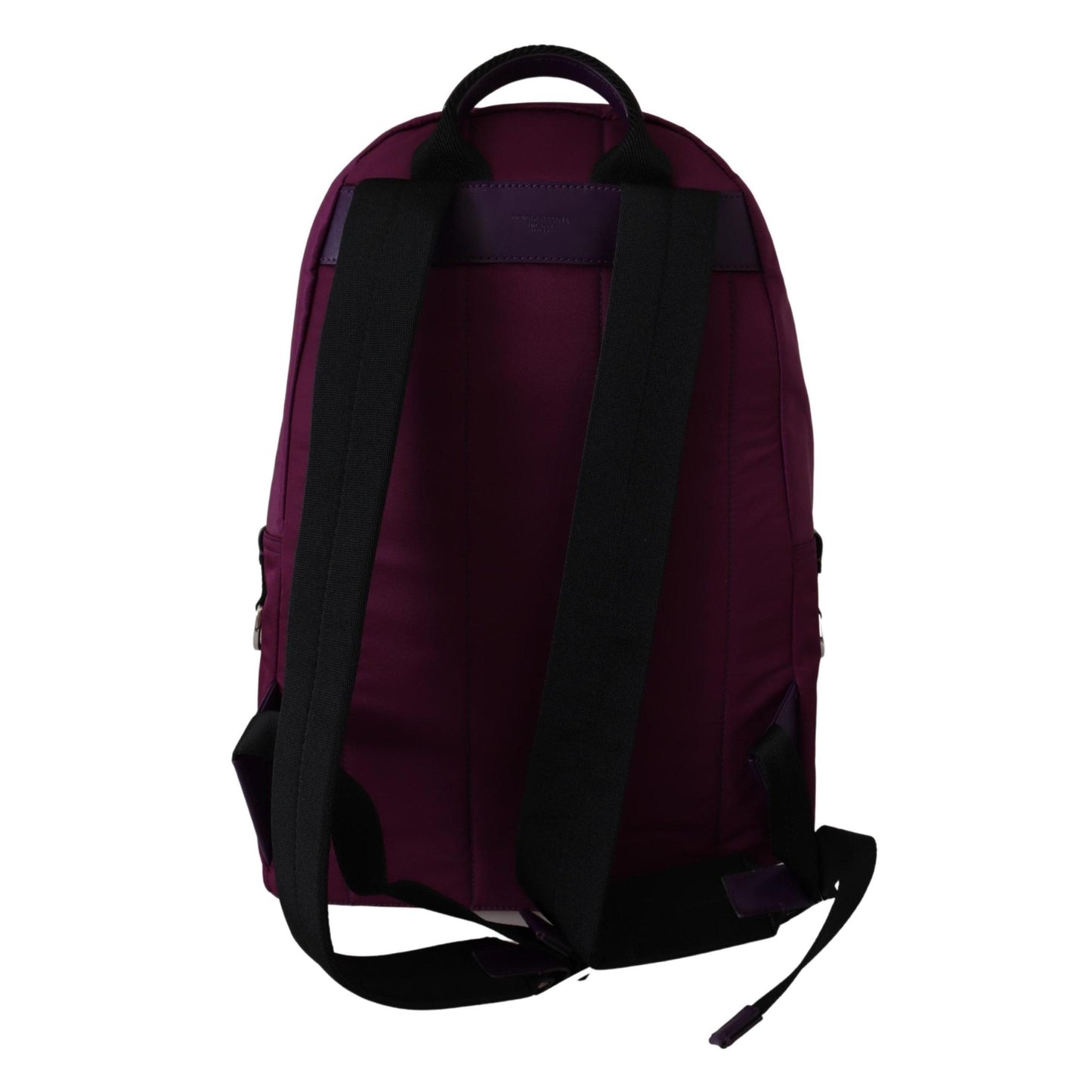 Maroon DG Logo School Backpack Women Nylon Bag - coffeewithmee2