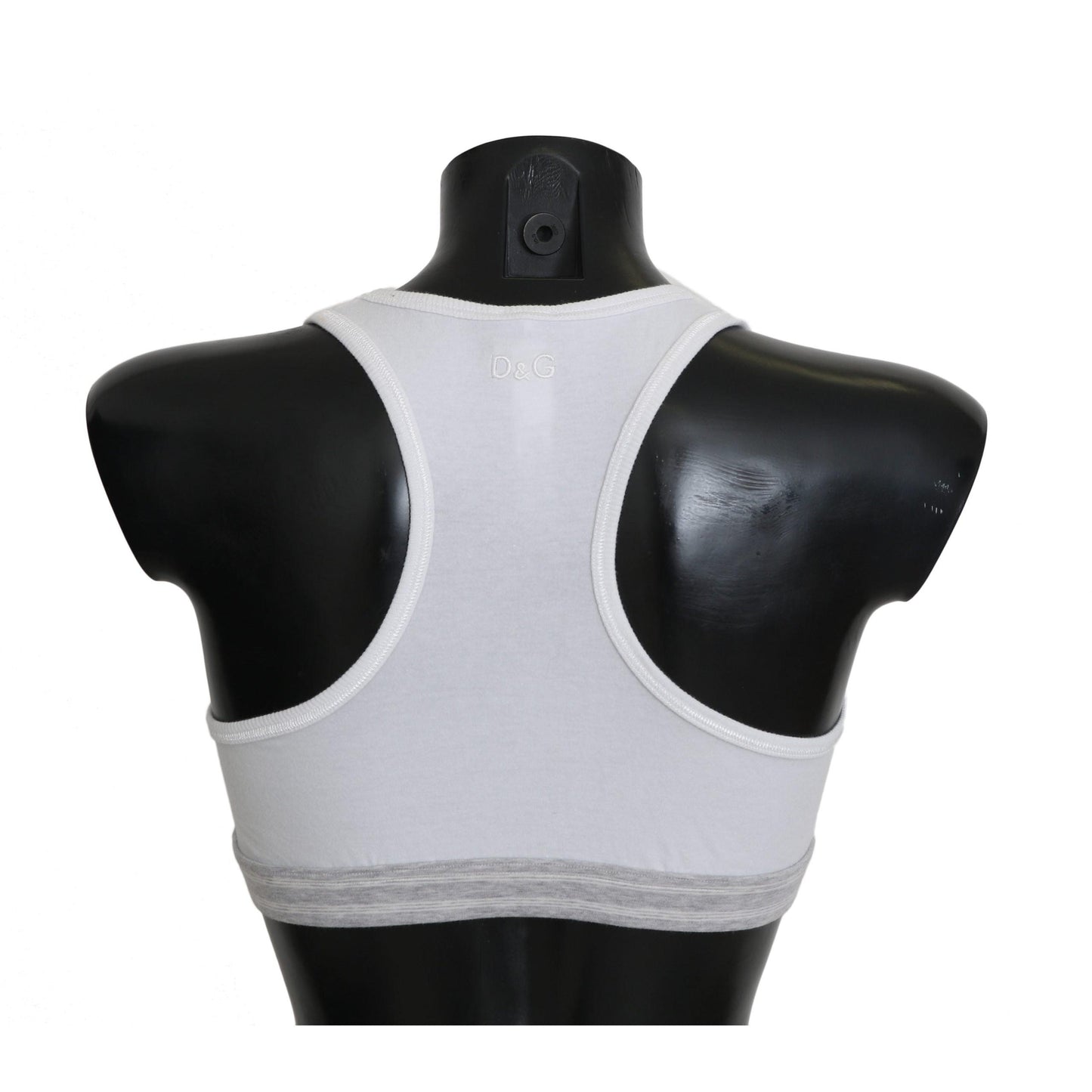 White Cotton Sport Stretch Bra Underwear - coffeewithmee2