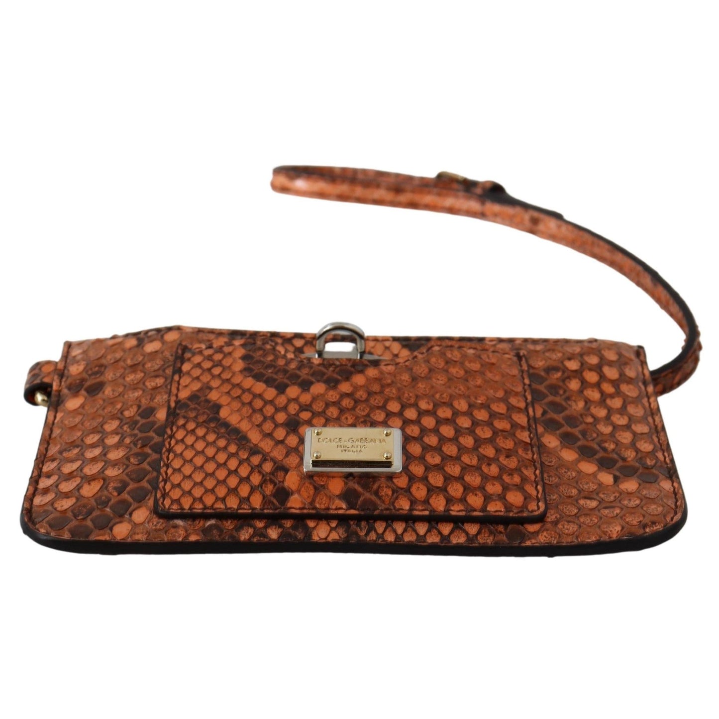 Brown Leather Coin Purse Wristlet Mirror AGNESE Wallet - coffeewithmee2