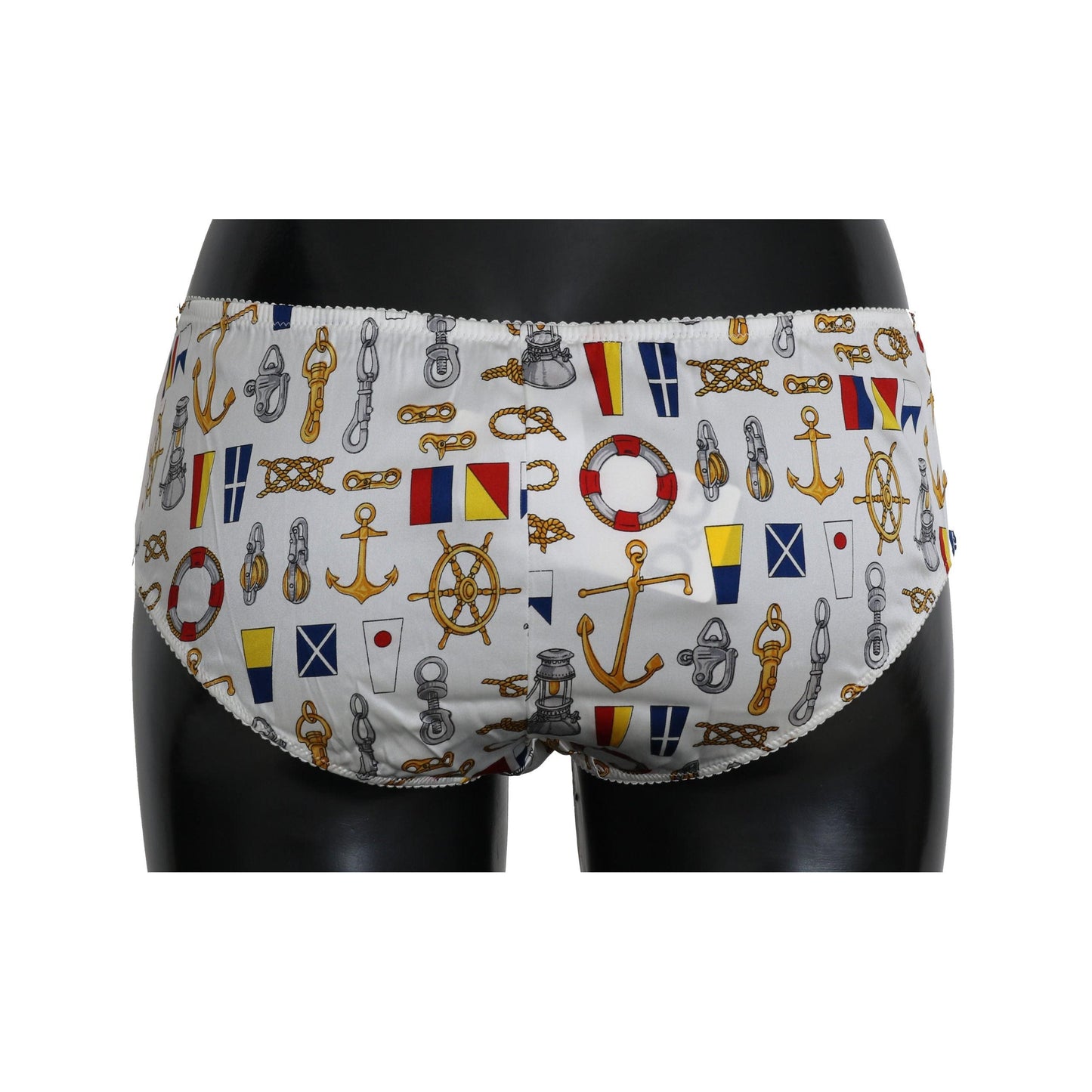 Underwear Sailor Print Silk Bottoms - coffeewithmee2