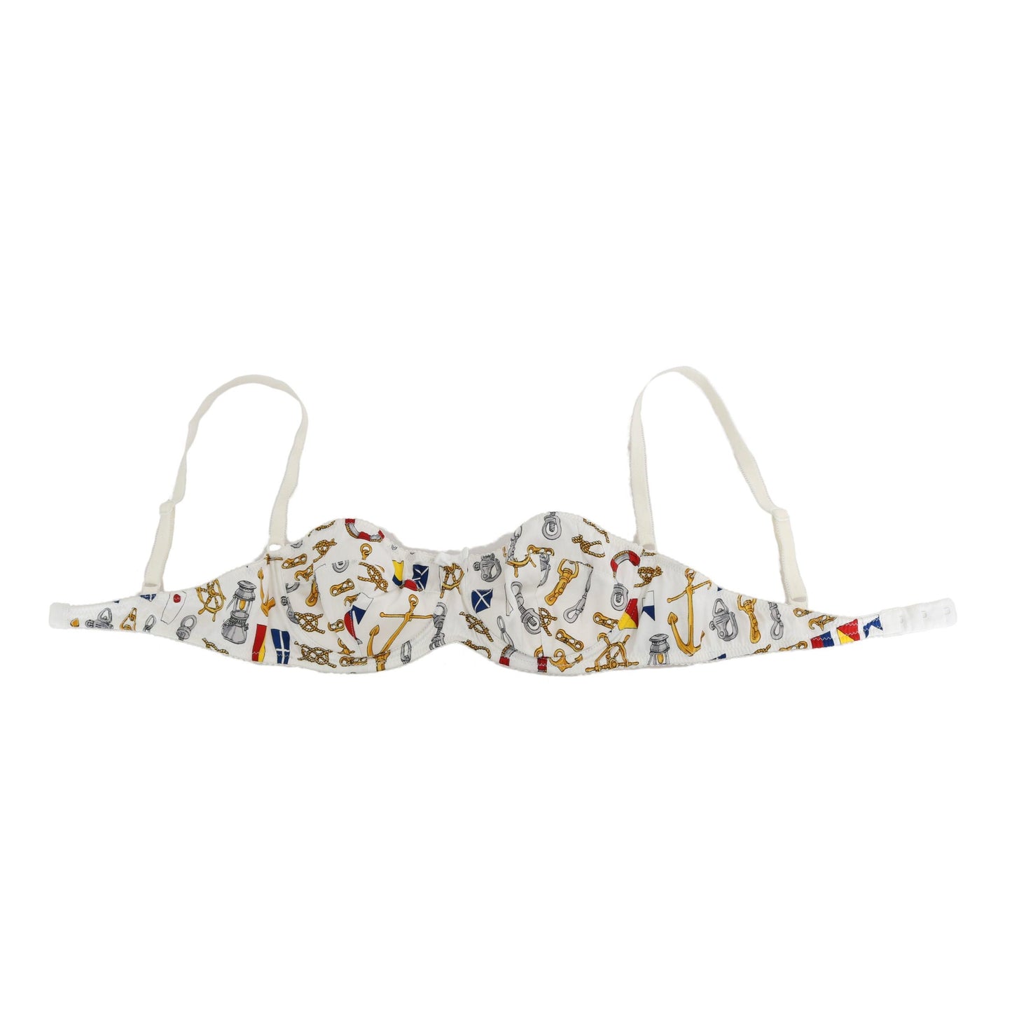 White Balconcino Sailor Print Underwear - coffeewithmee2
