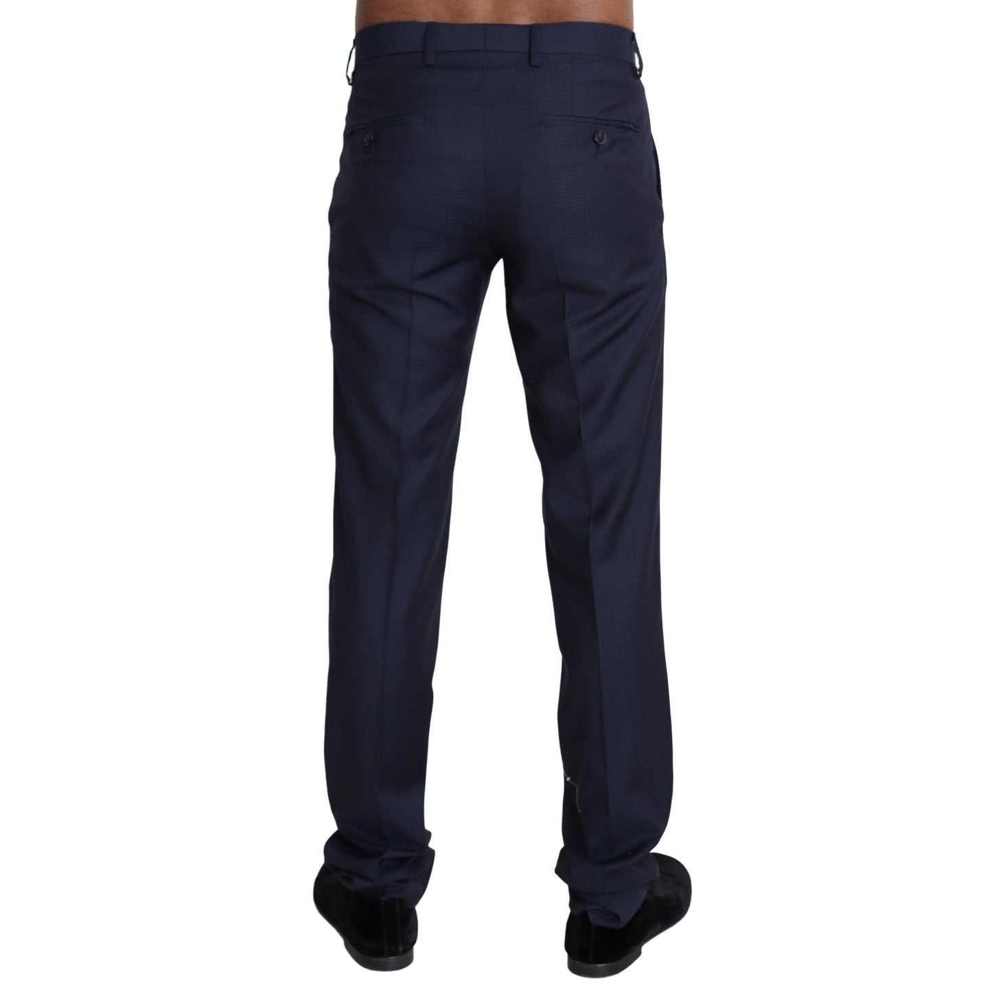 Navy Blue Dress Formal Men Trouser Pants