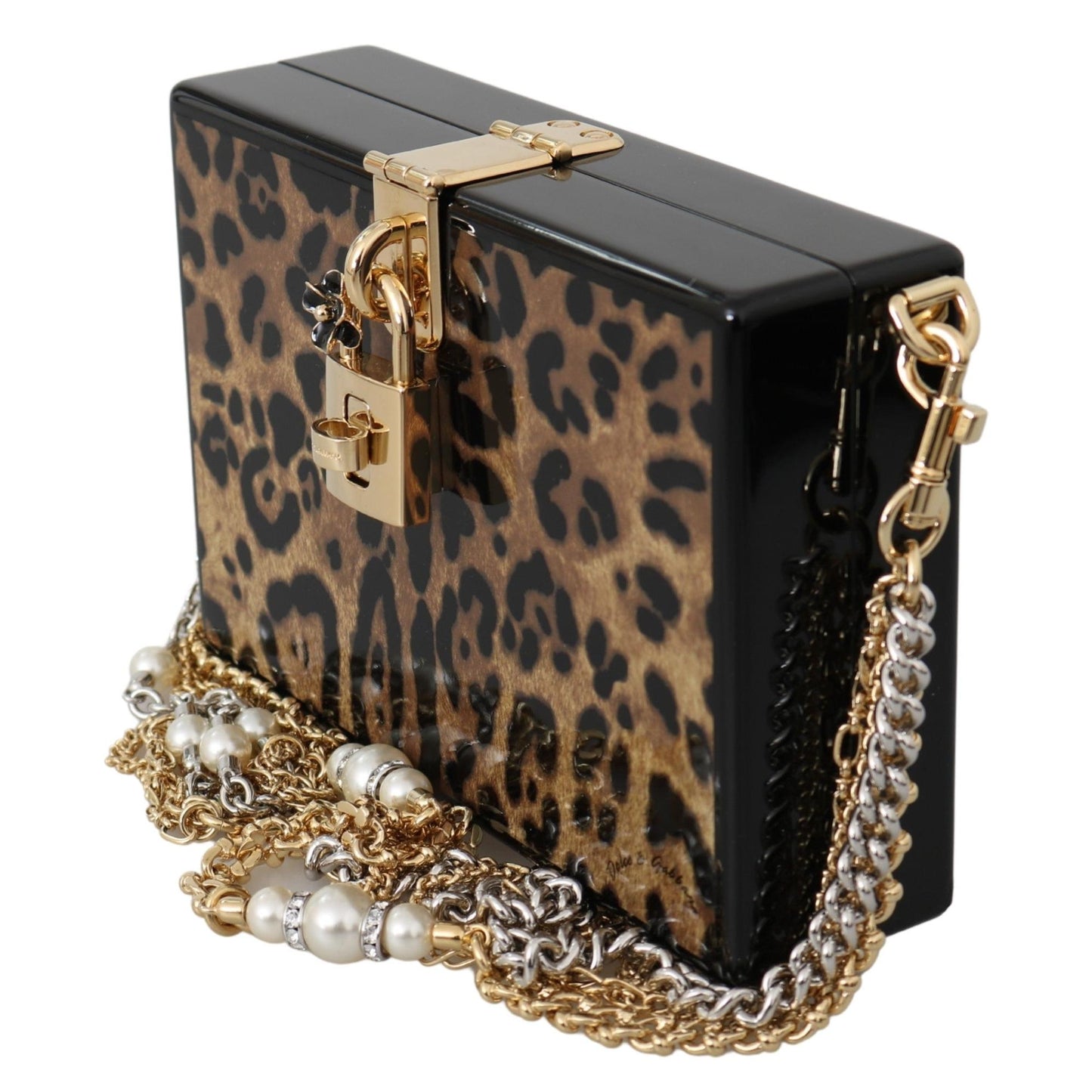 Brown Leopard Women Shoulder BOX Wood Bag - coffeewithmee2