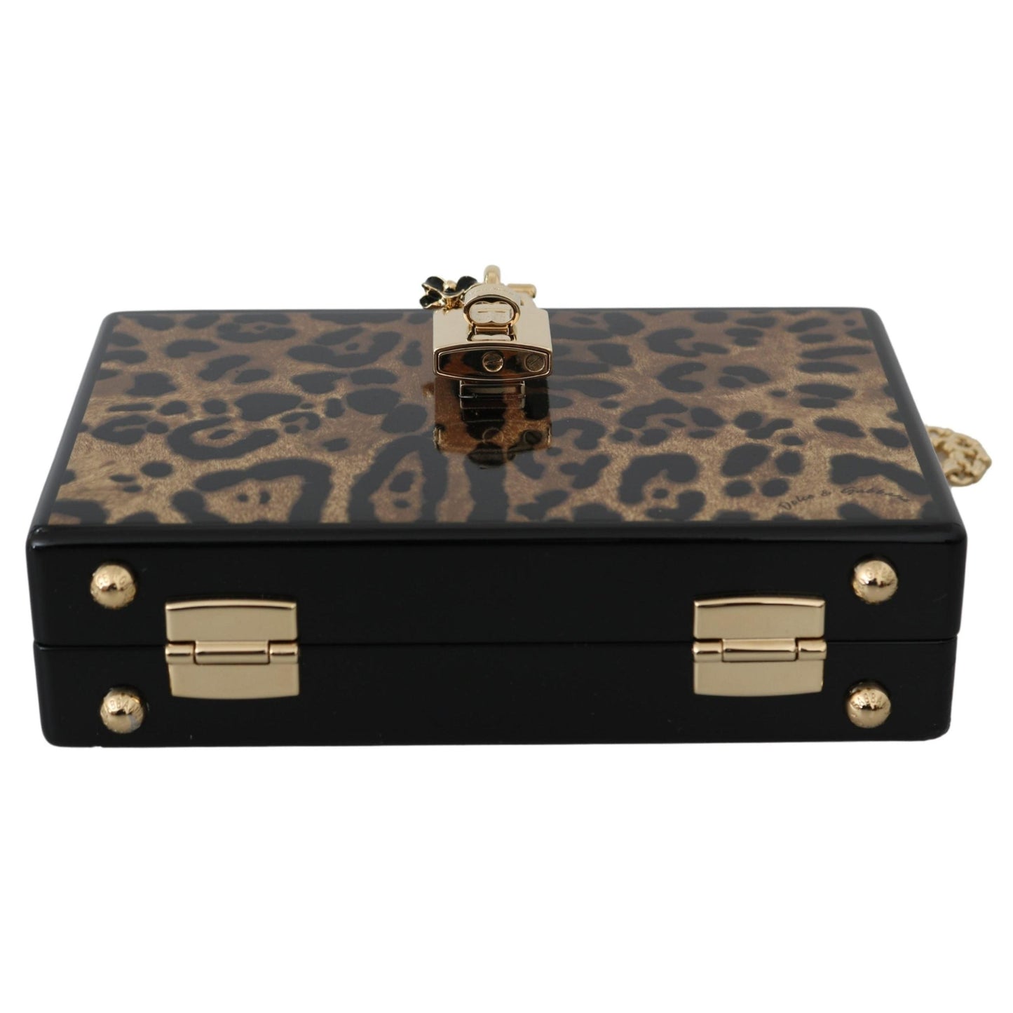 Brown Leopard Women Shoulder BOX Wood Bag - coffeewithmee2