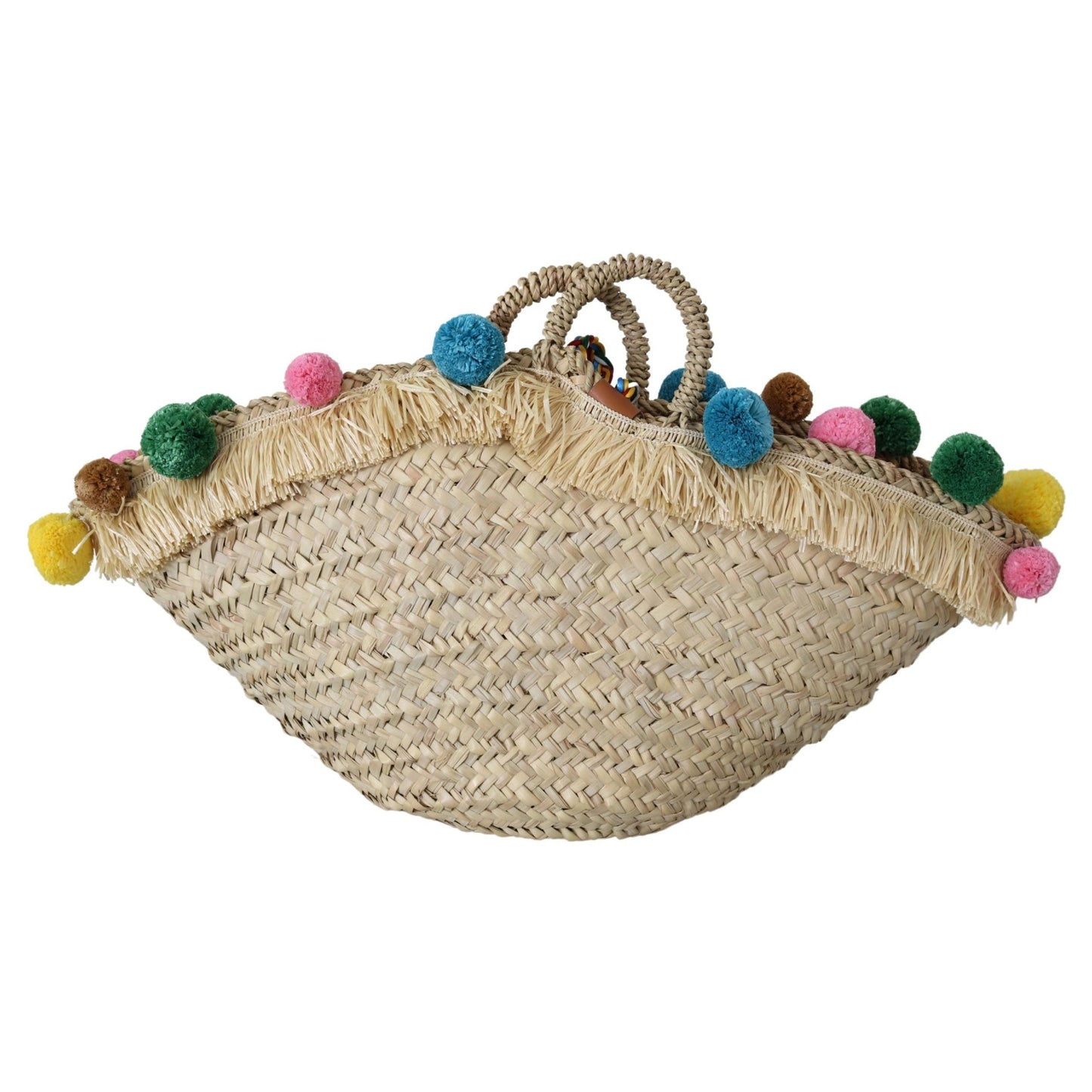 Multicolor Straw Crystal Ricamo Hand Tote Borse Bag - coffeewithmee2