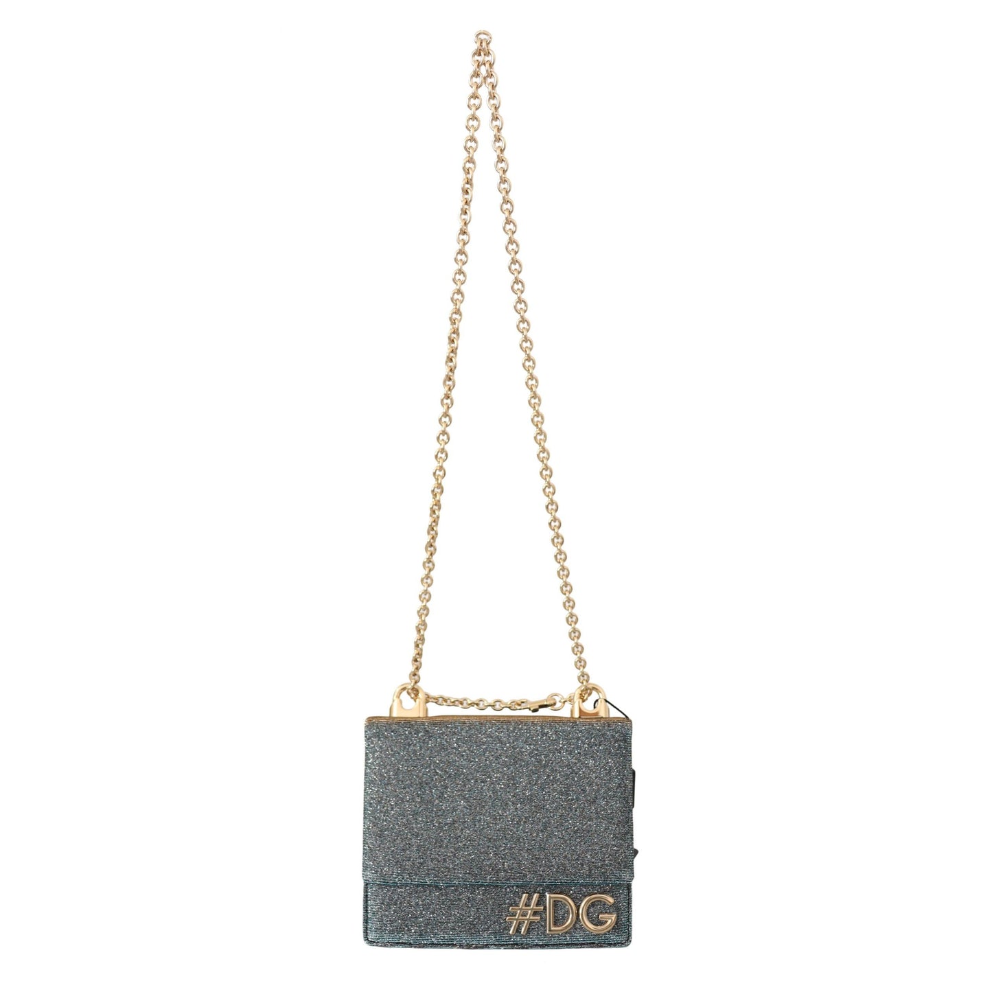 Blue Cotton #DG Gold Chain Mini Crossbody Borse Bag - coffeewithmee2