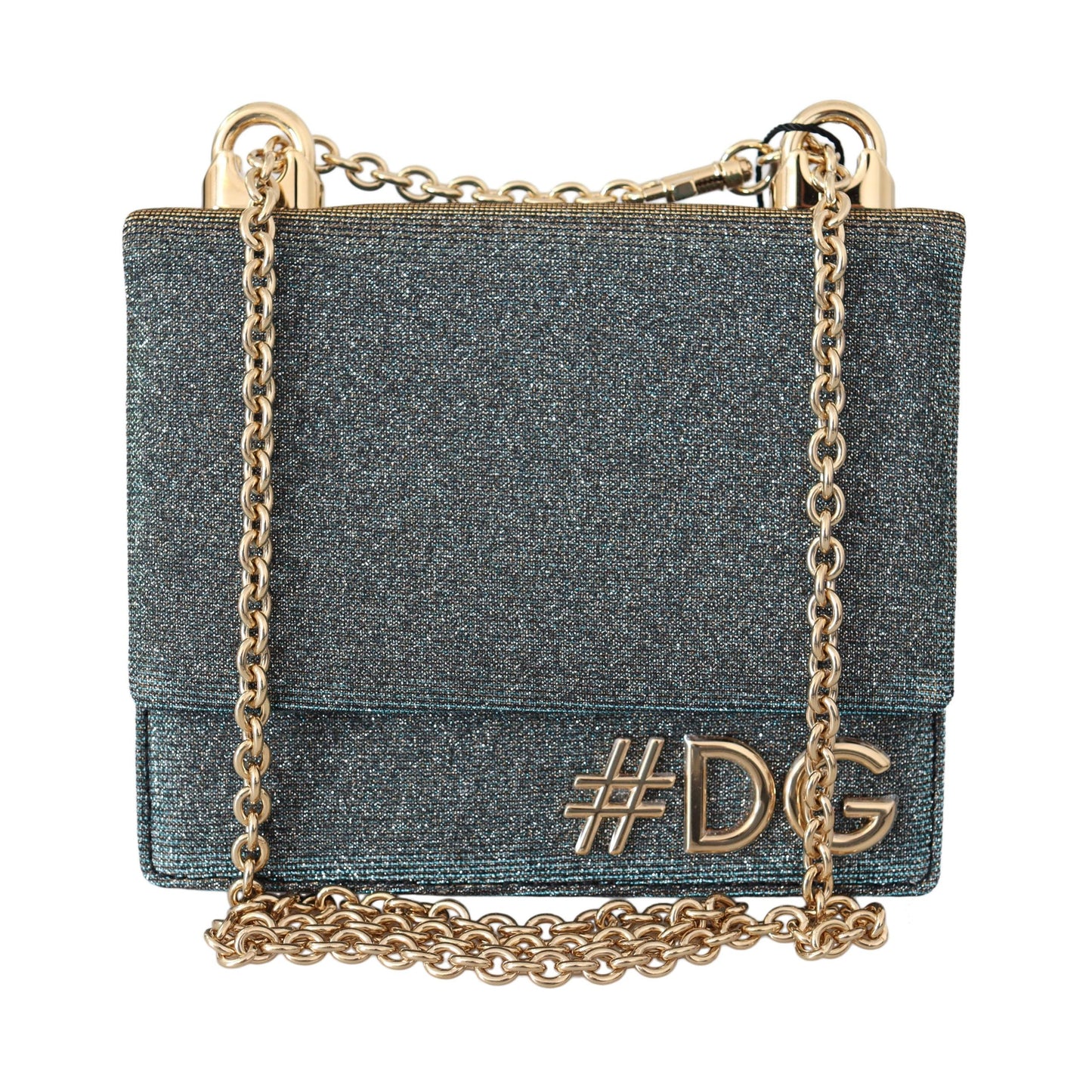 Blue Cotton #DG Gold Chain Mini Crossbody Borse Bag - coffeewithmee2
