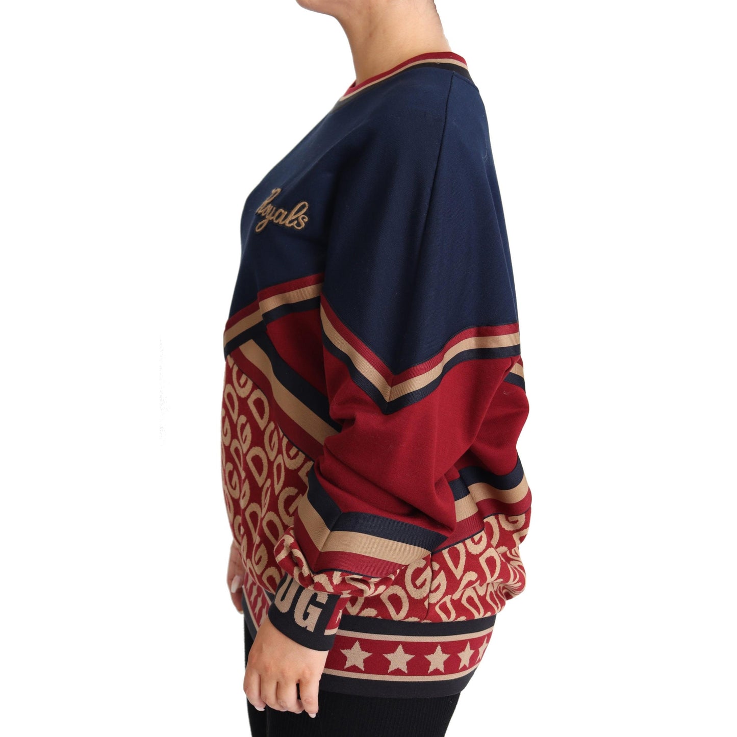 Multicolor DG Mania Royal Jersey Sweatshirt Sweater
