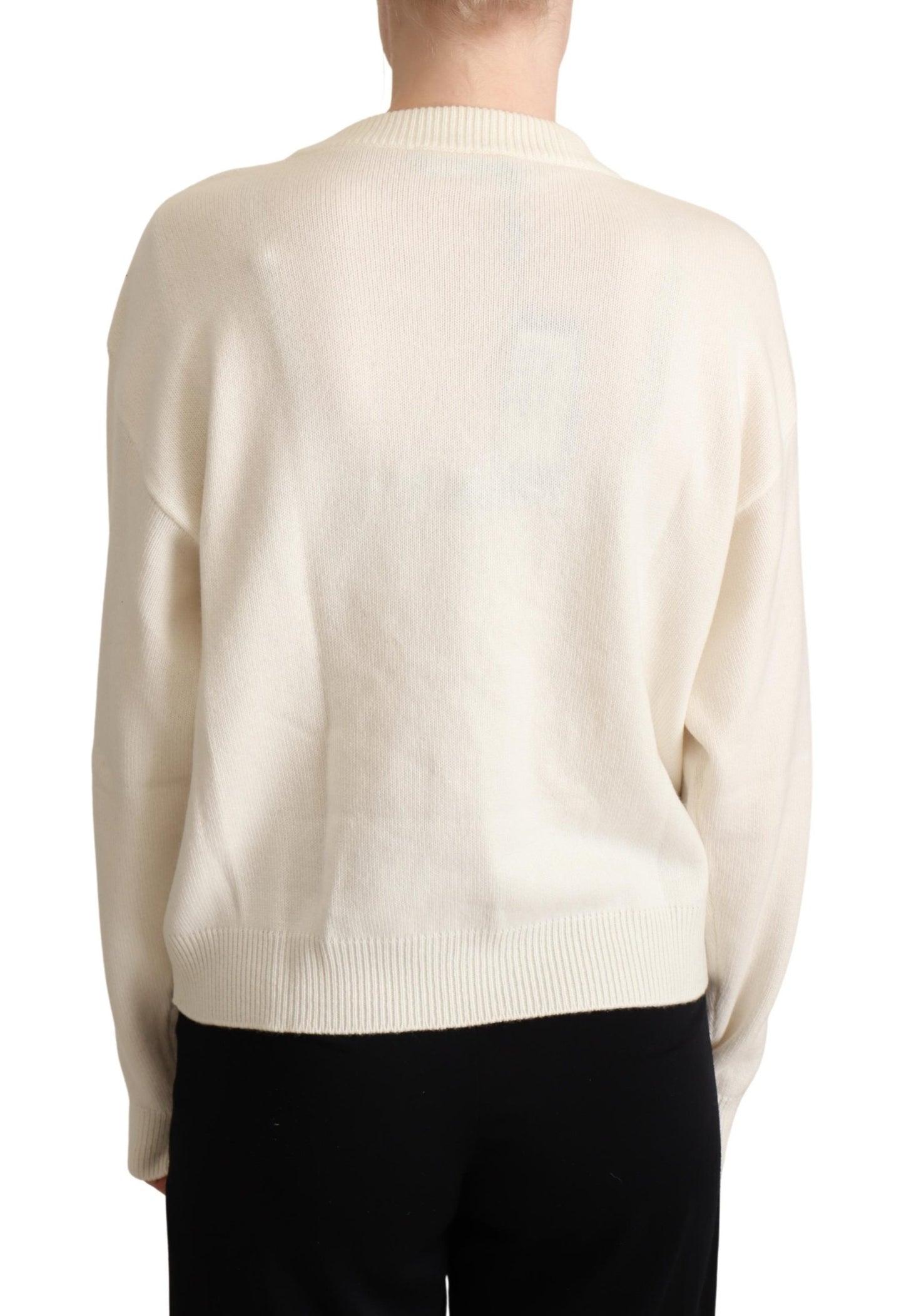 Multicolor Cashmere L'Amore E'Bellezza Pullover Sweater