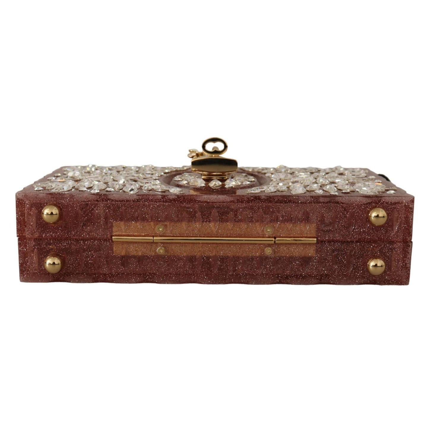 Pink Crystals Clutch Cross Body Women Box Bag - coffeewithmee2