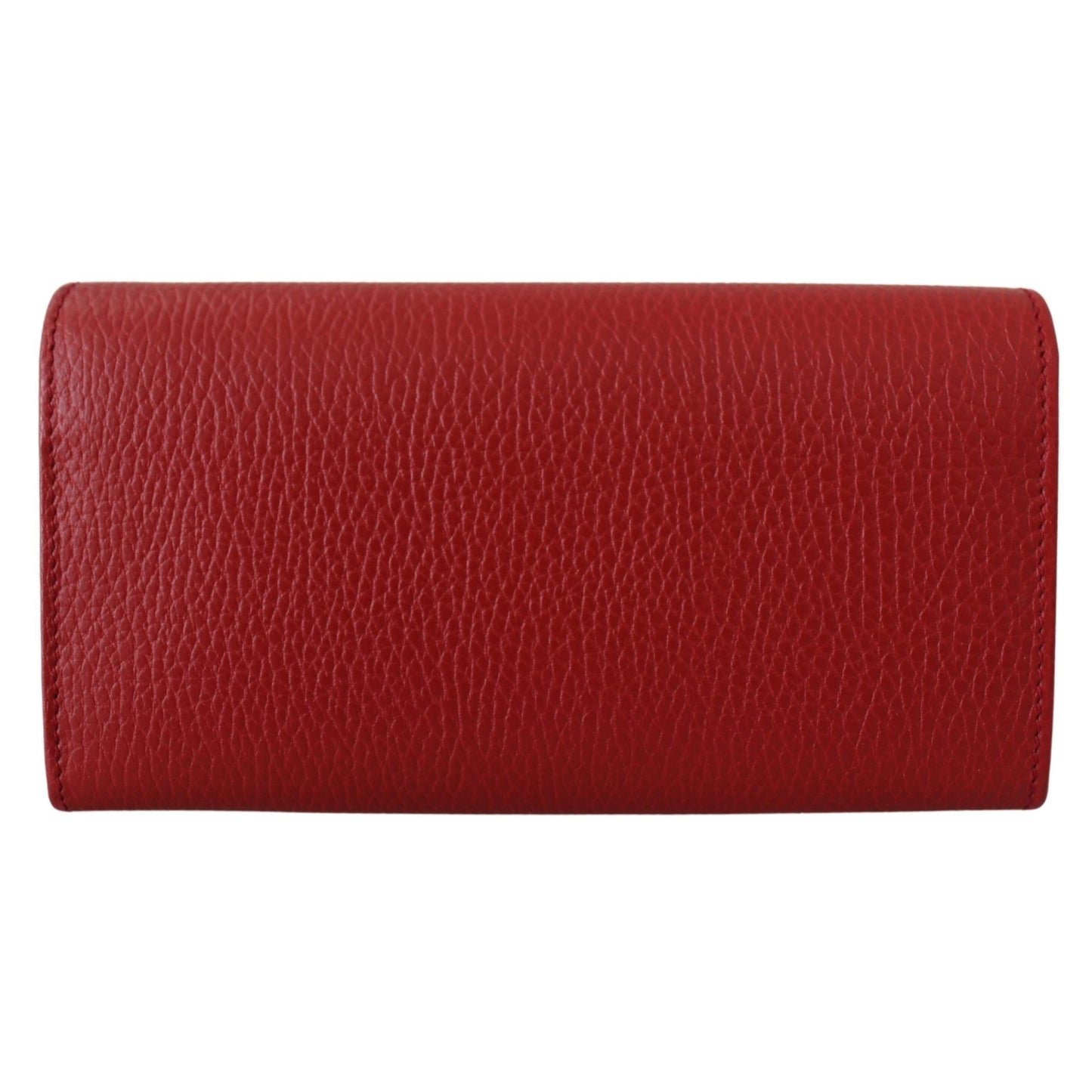 Red Icon Leather Wallet - coffeewithmee2