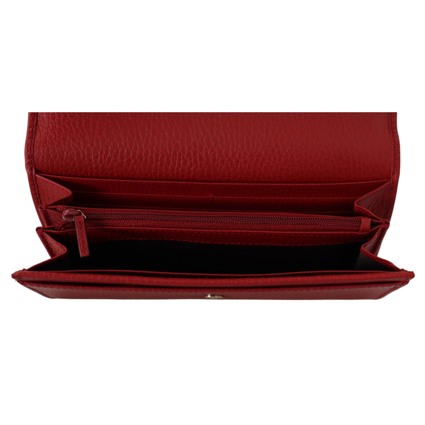 Red Icon Leather Wallet - coffeewithmee2