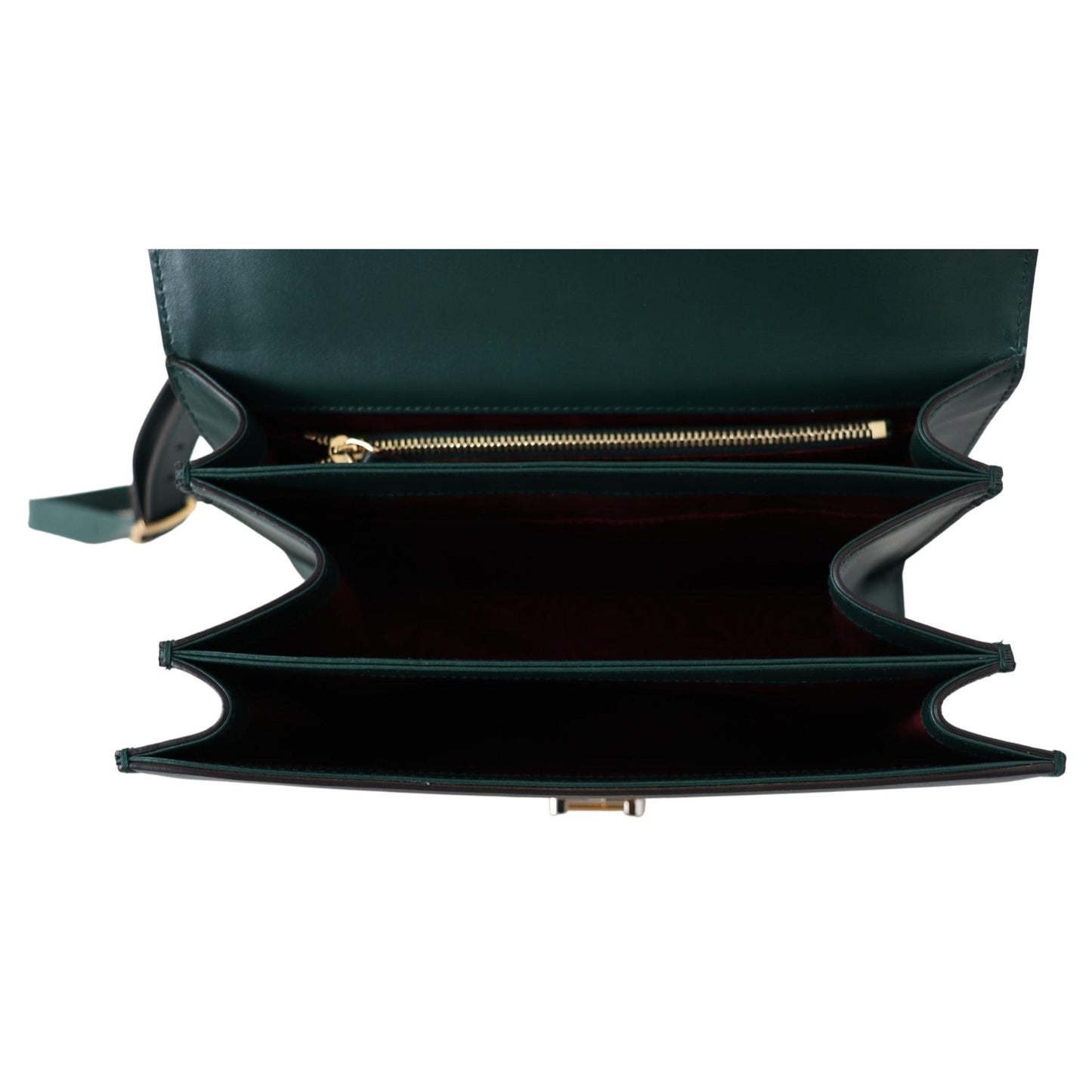 Green Leather Zumi Shoulder Bag - coffeewithmee2
