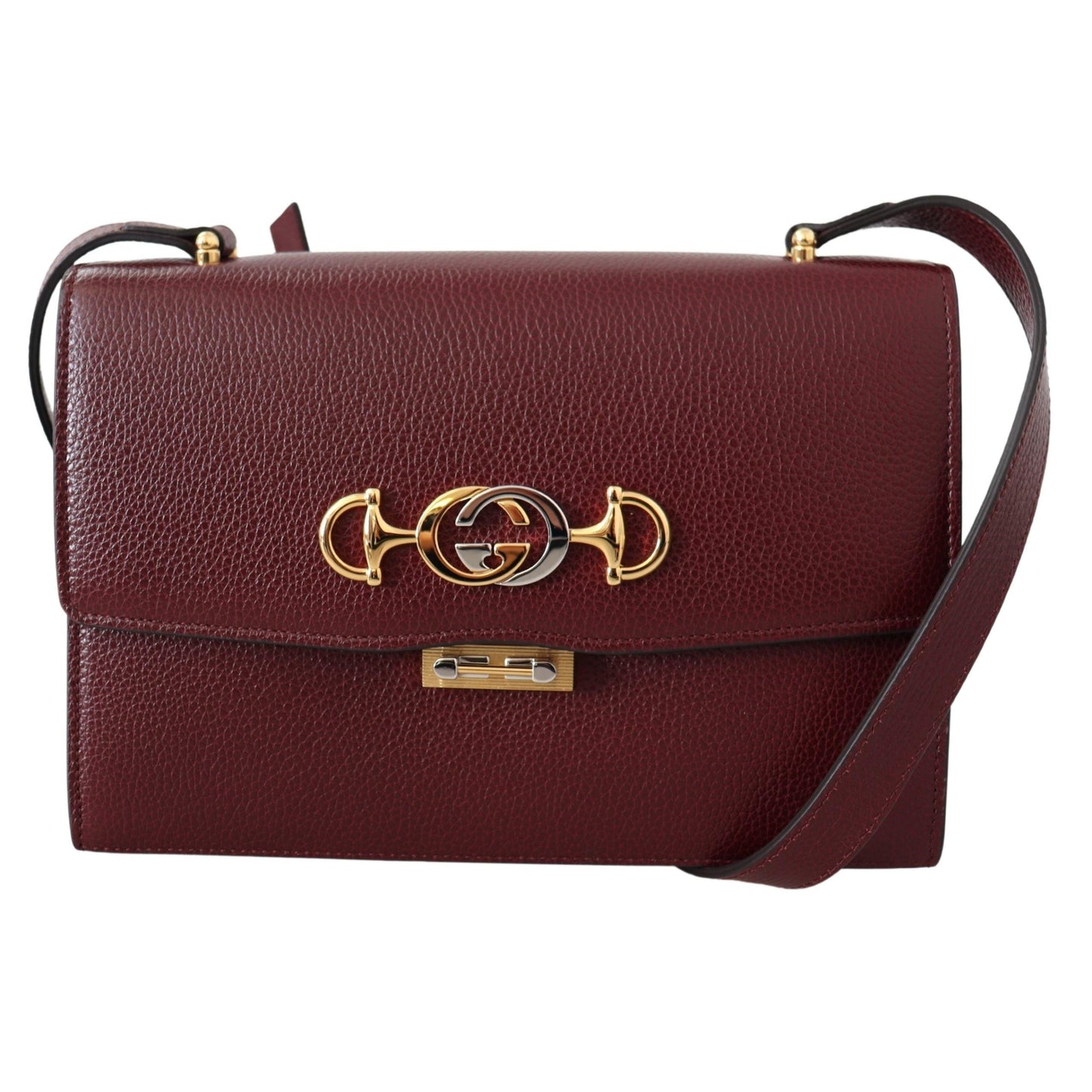 Red Leather Zumi Shoulder Bag - coffeewithmee2
