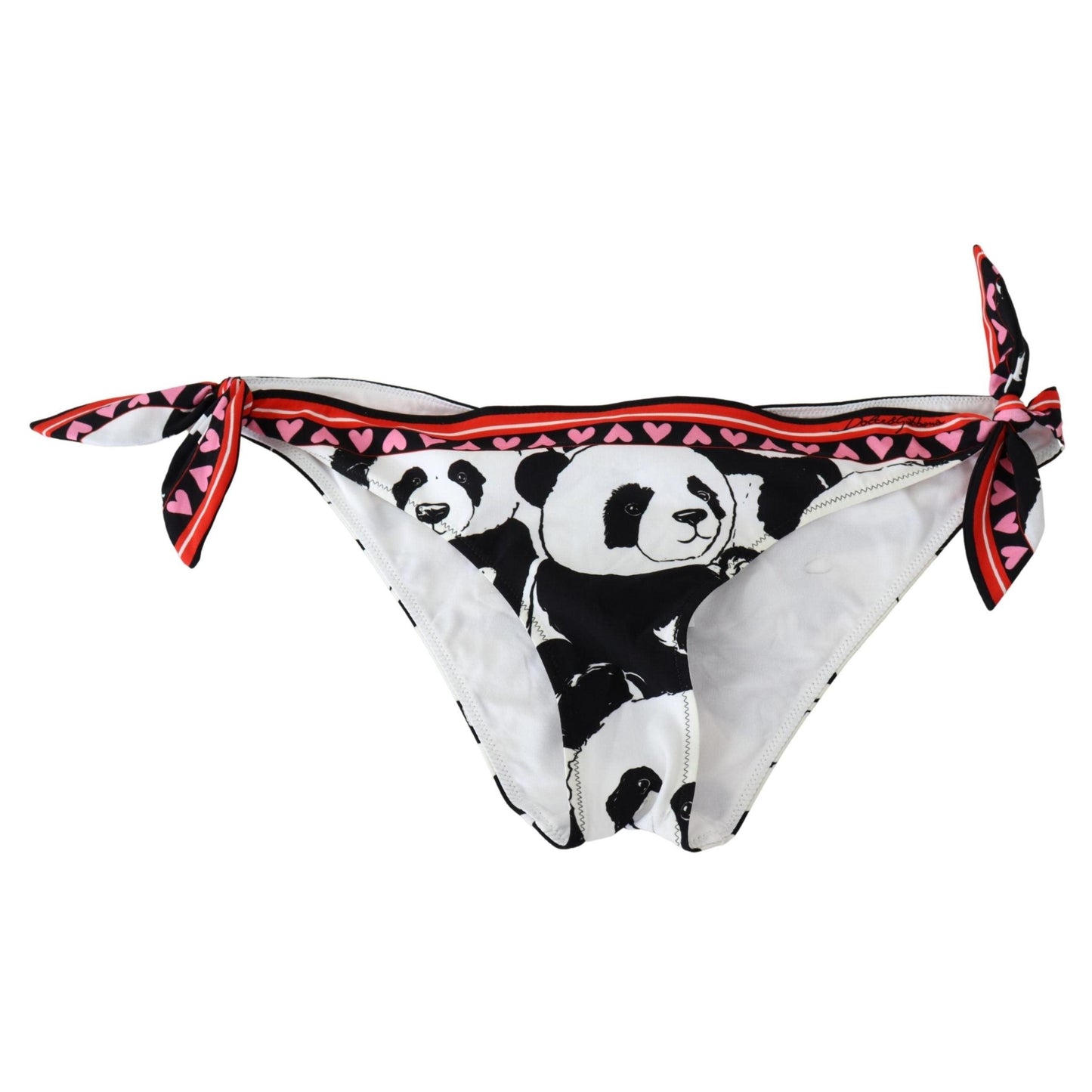 White Panda Two Piece Swimwear Beachwear Bikini