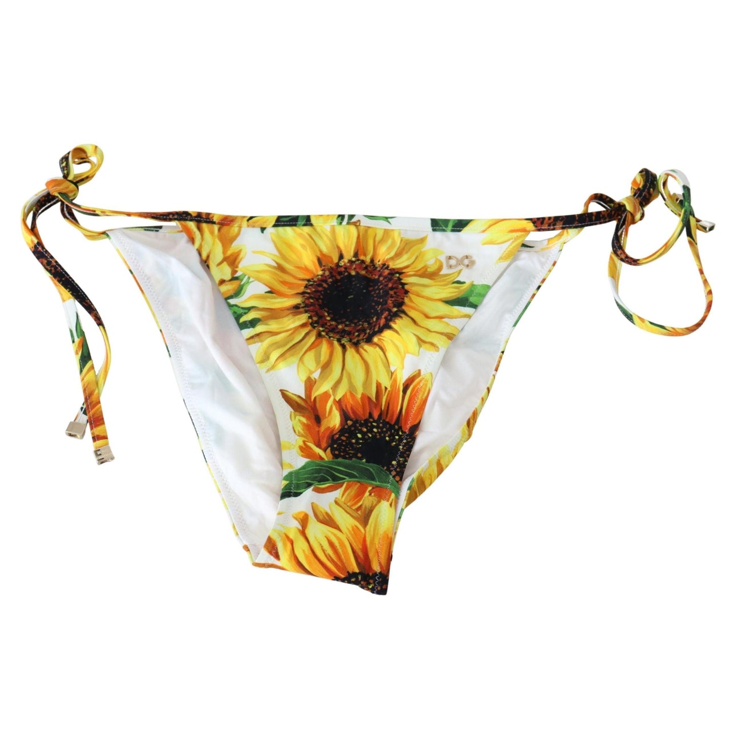 White Sunflower Swimwear Beachwear Bikini Bottom