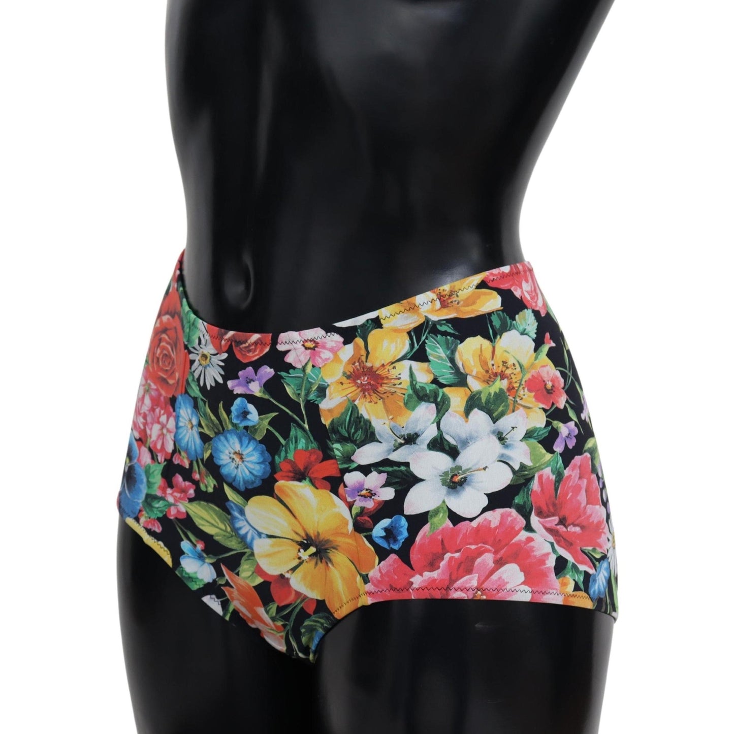 Multicolor Floral Swimwear Beachwear Bikini Bottom
