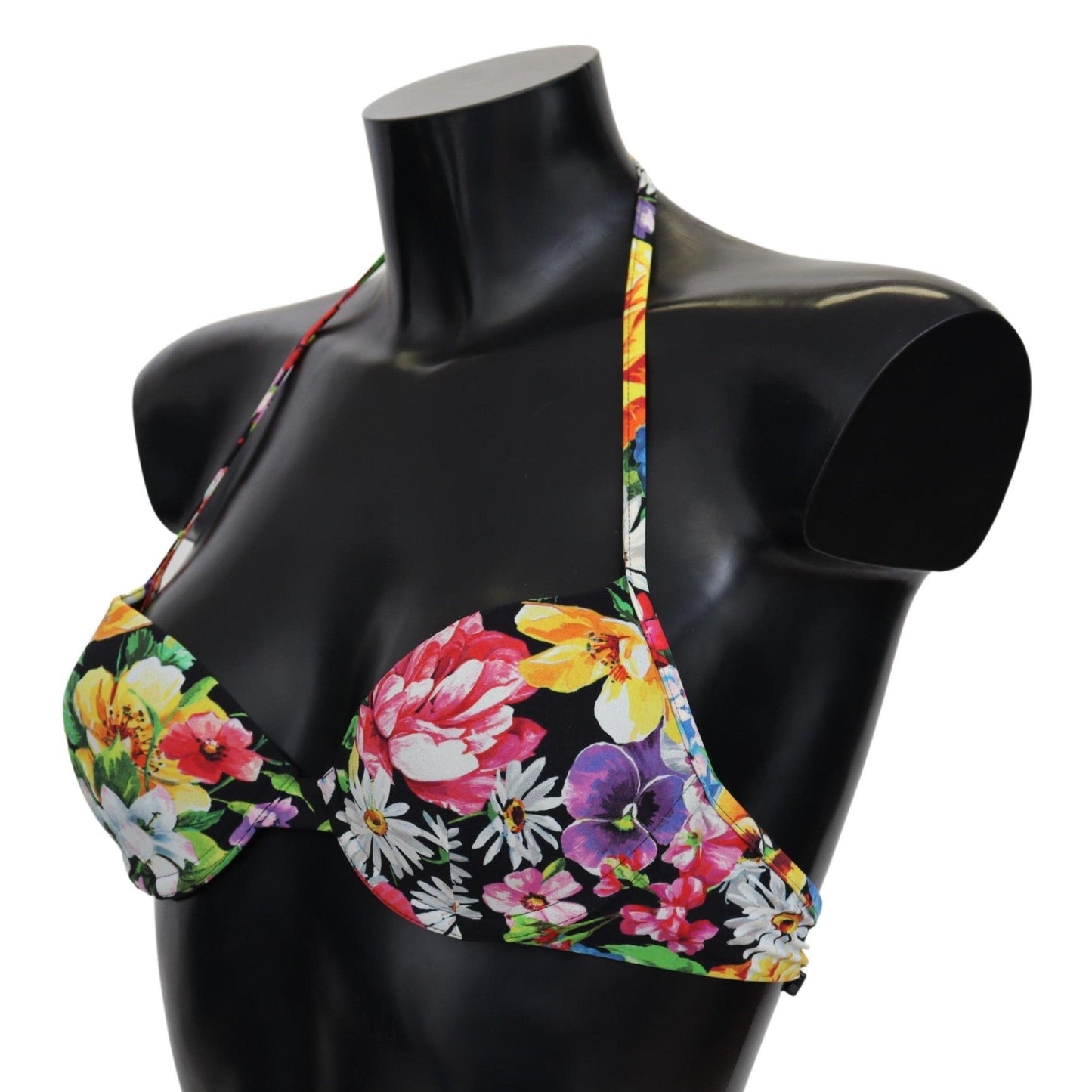Multicolor Floral Print Beachwear Bikini Tops