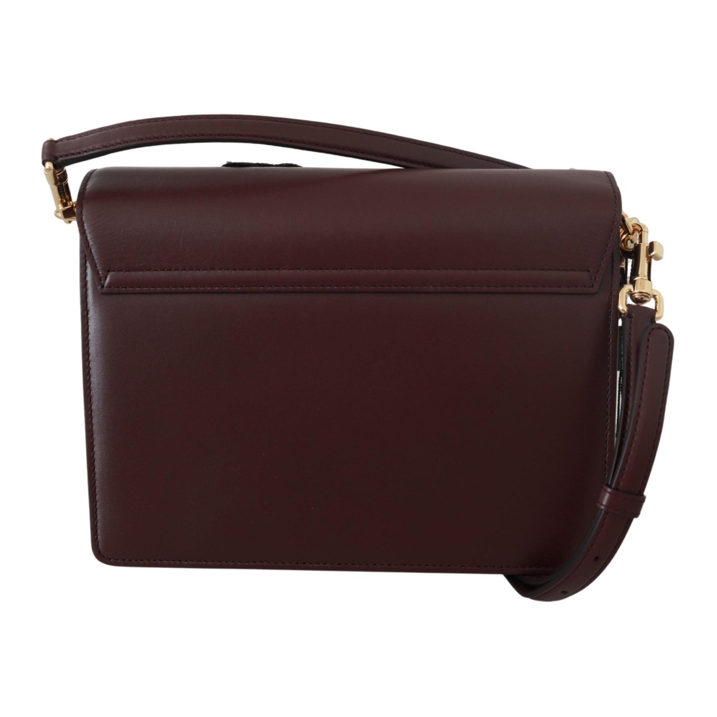 LUCIA Leather Burgundy Jewelled Shoulder Women Bag - coffeewithmee2
