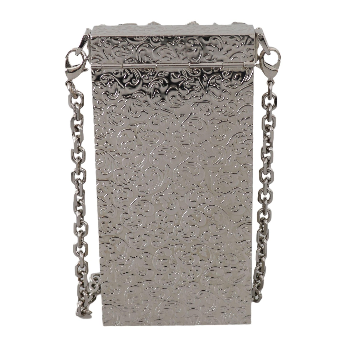 Cross Body Silver Crystal Brass Crystal Purse - coffeewithmee2