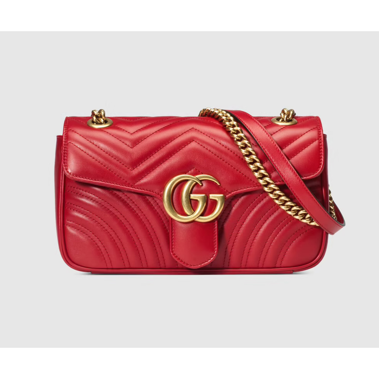 GG Marmont Matelassé Small Leather Shoulder Bag - coffeewithmee2