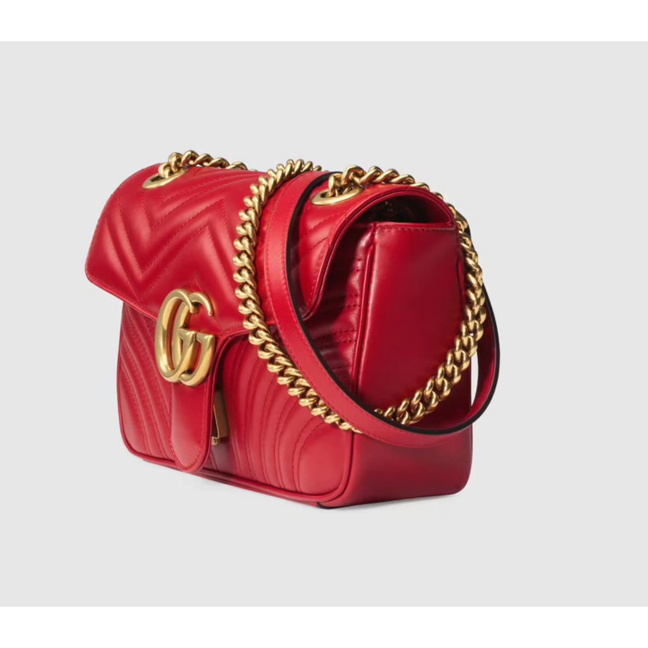 GG Marmont Matelassé Small Leather Shoulder Bag - coffeewithmee2