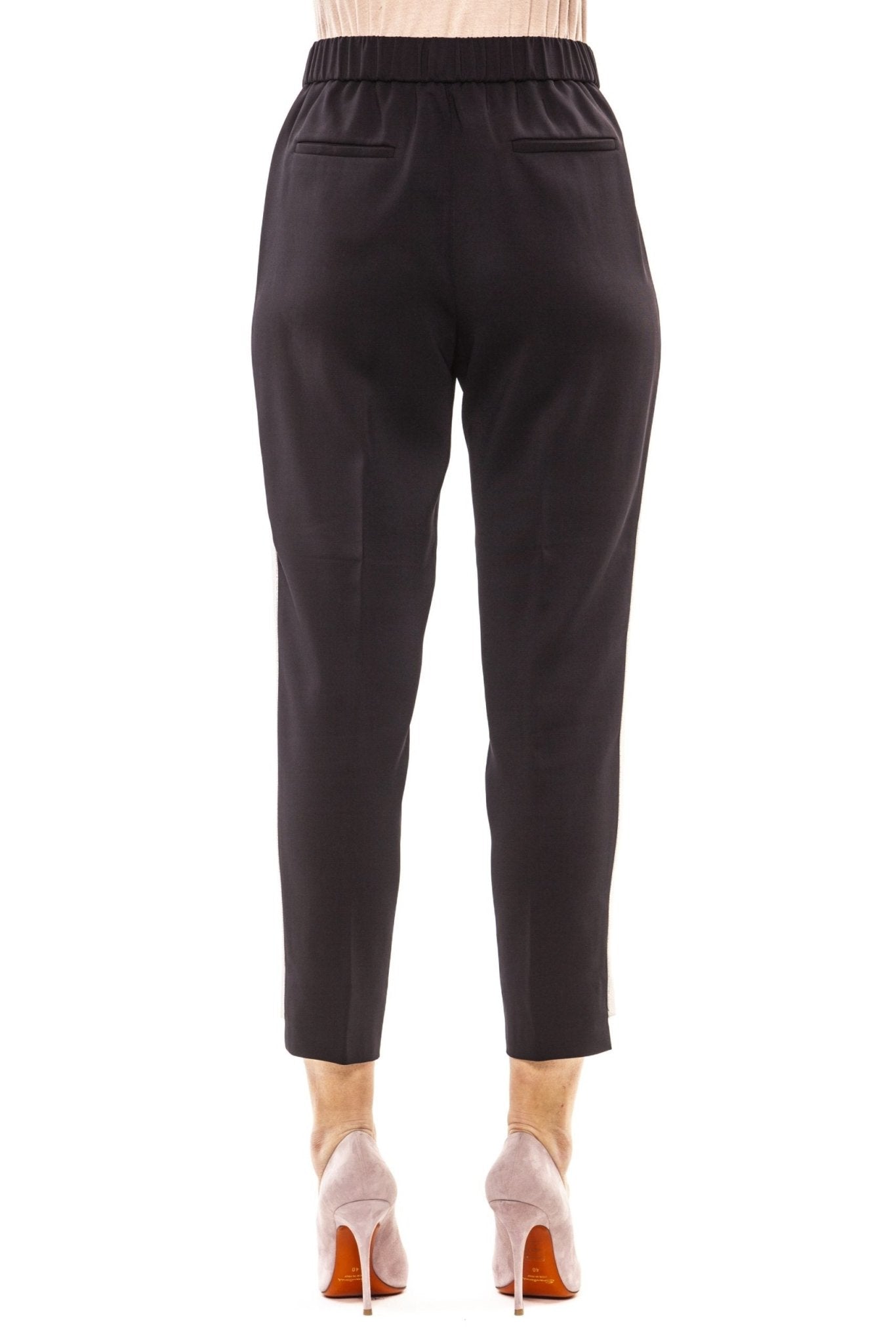 A Blue Navy Jeans & Pant