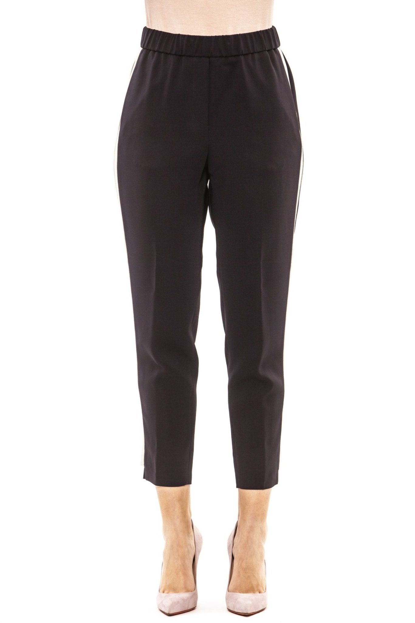 A Blue Navy Jeans & Pant