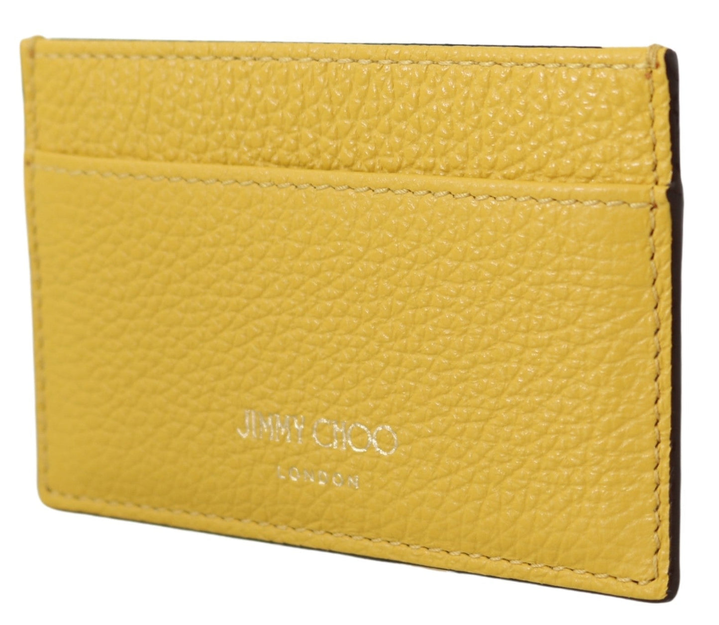 Aarna Yellow Leather Card Holder - coffeewithmee2