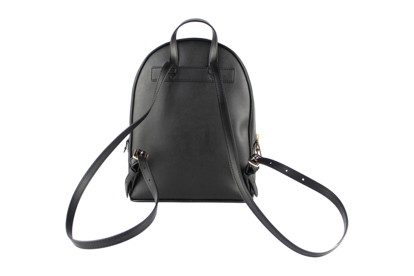 Adina Medium PVC Leather Convertible Backpack Bookbag (Brown/Black Multi) - coffeewithmee2Michael KorsP0405S