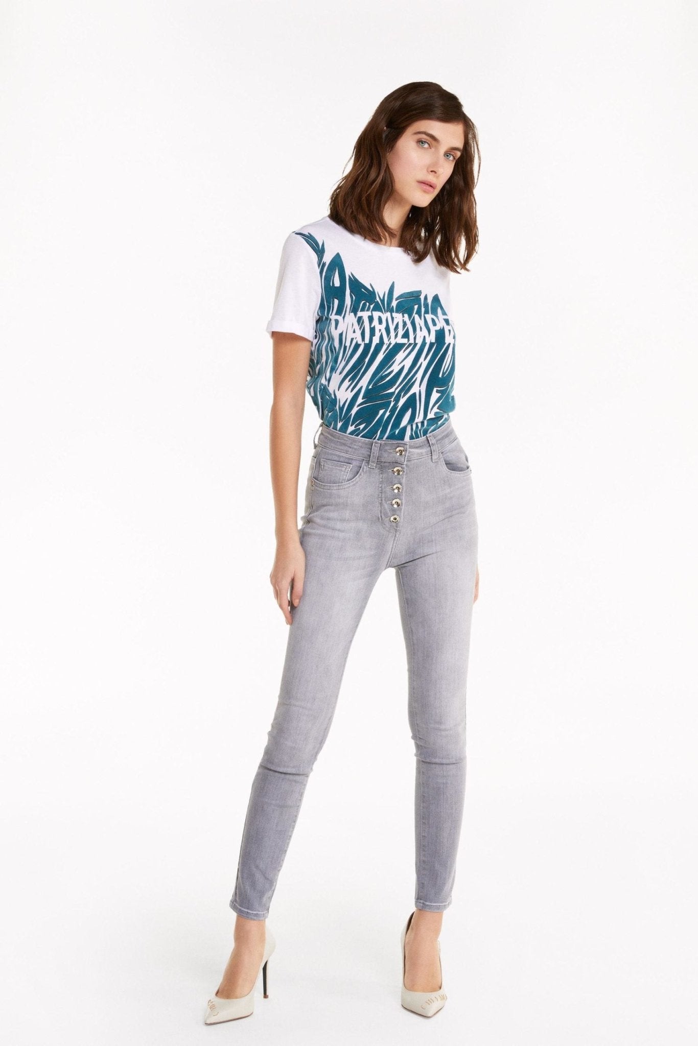 Ah-grigio Patrizia Pepe Jeans & Pant - coffeewithmee2Patrizia PepeP4262S