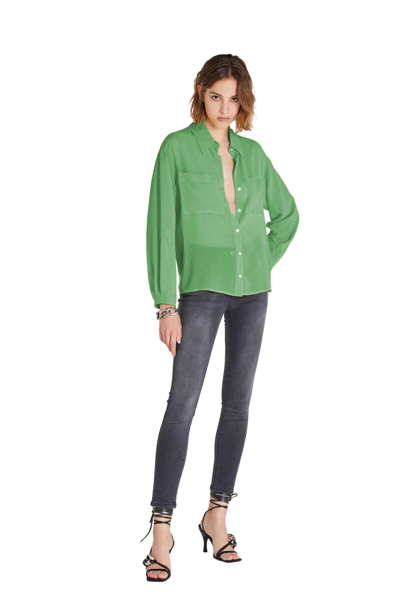Ahin-grigio Patrizia Pepe Jeans & Pant - coffeewithmee2Patrizia PepeP4272S