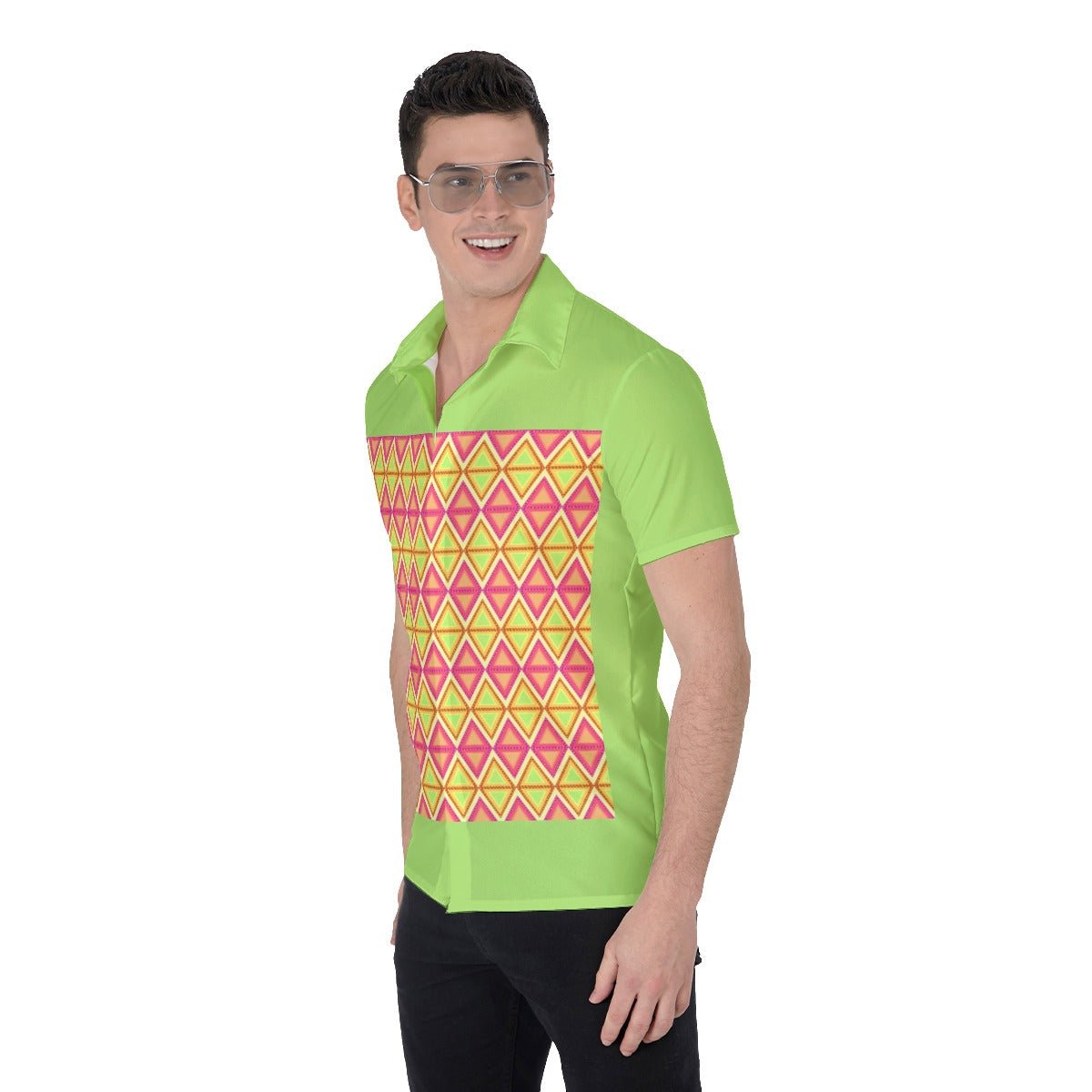 All-Over Print Men's Shirt - coffeewithmee2YoycolADS-3SHIRT-3898Z-FFFFFF-2XL