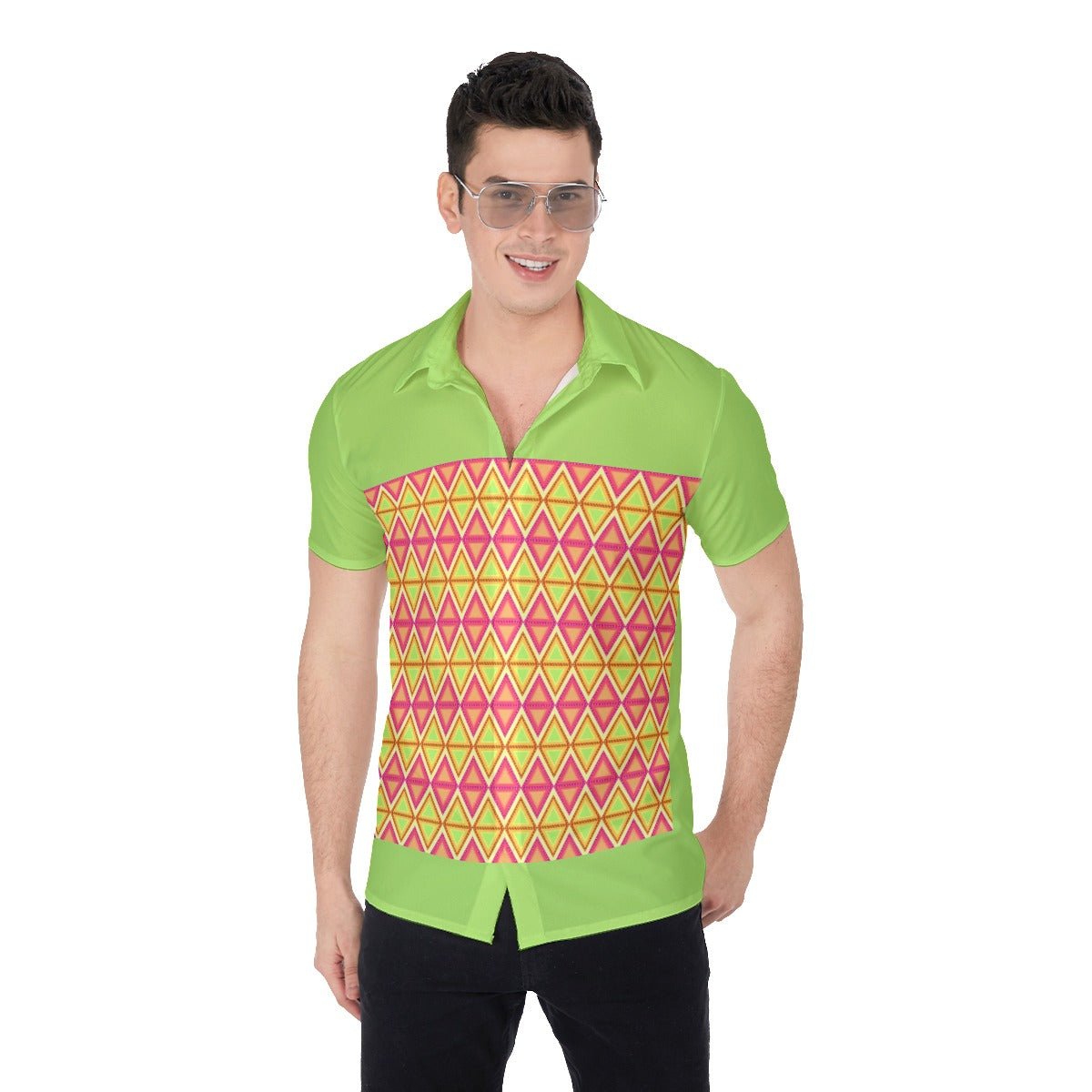 All-Over Print Men's Shirt - coffeewithmee2YoycolADS-3SHIRT-3898Z-FFFFFF-2XL