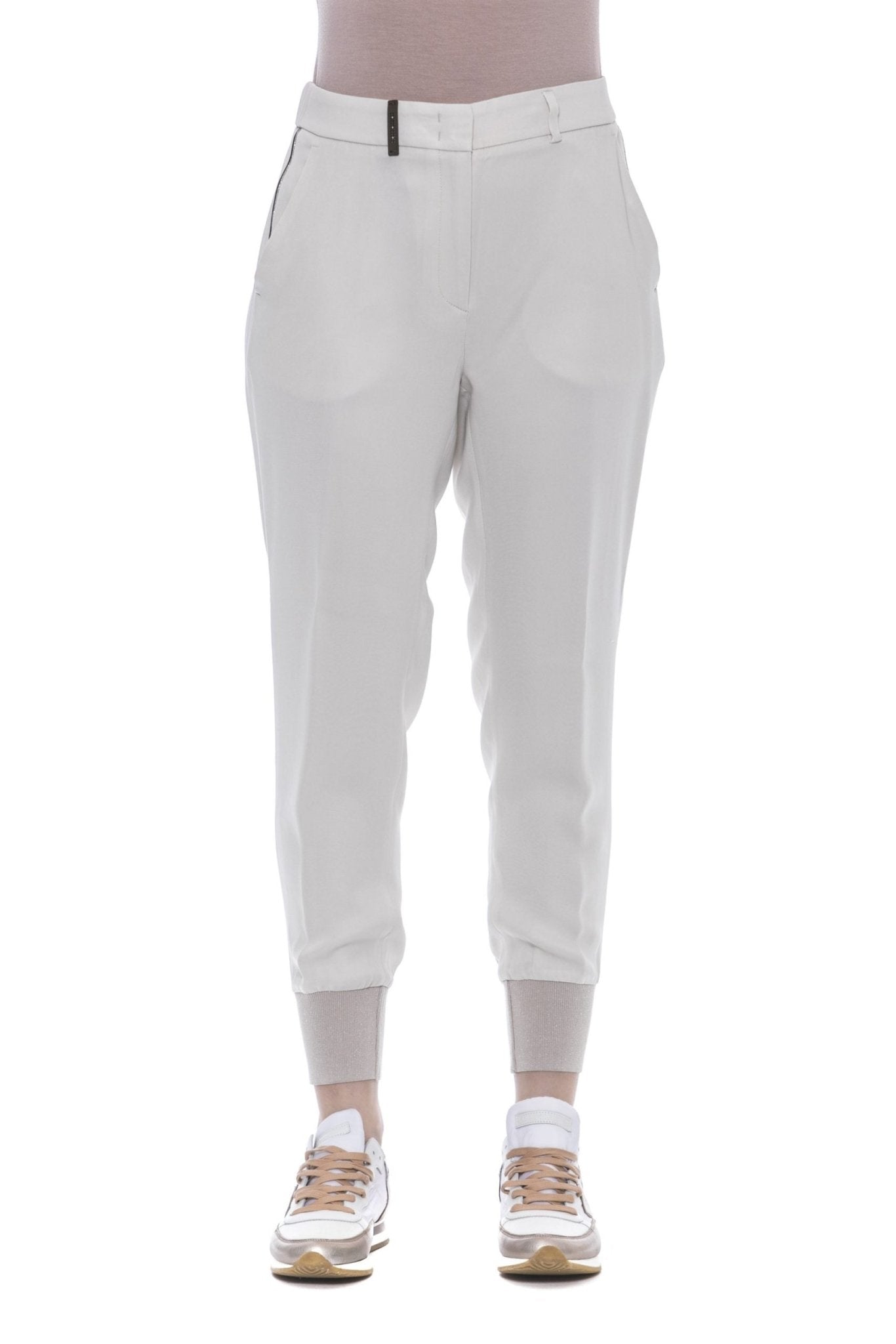 B Beige Jeans & Pant - coffeewithmee2PesericoP3538S